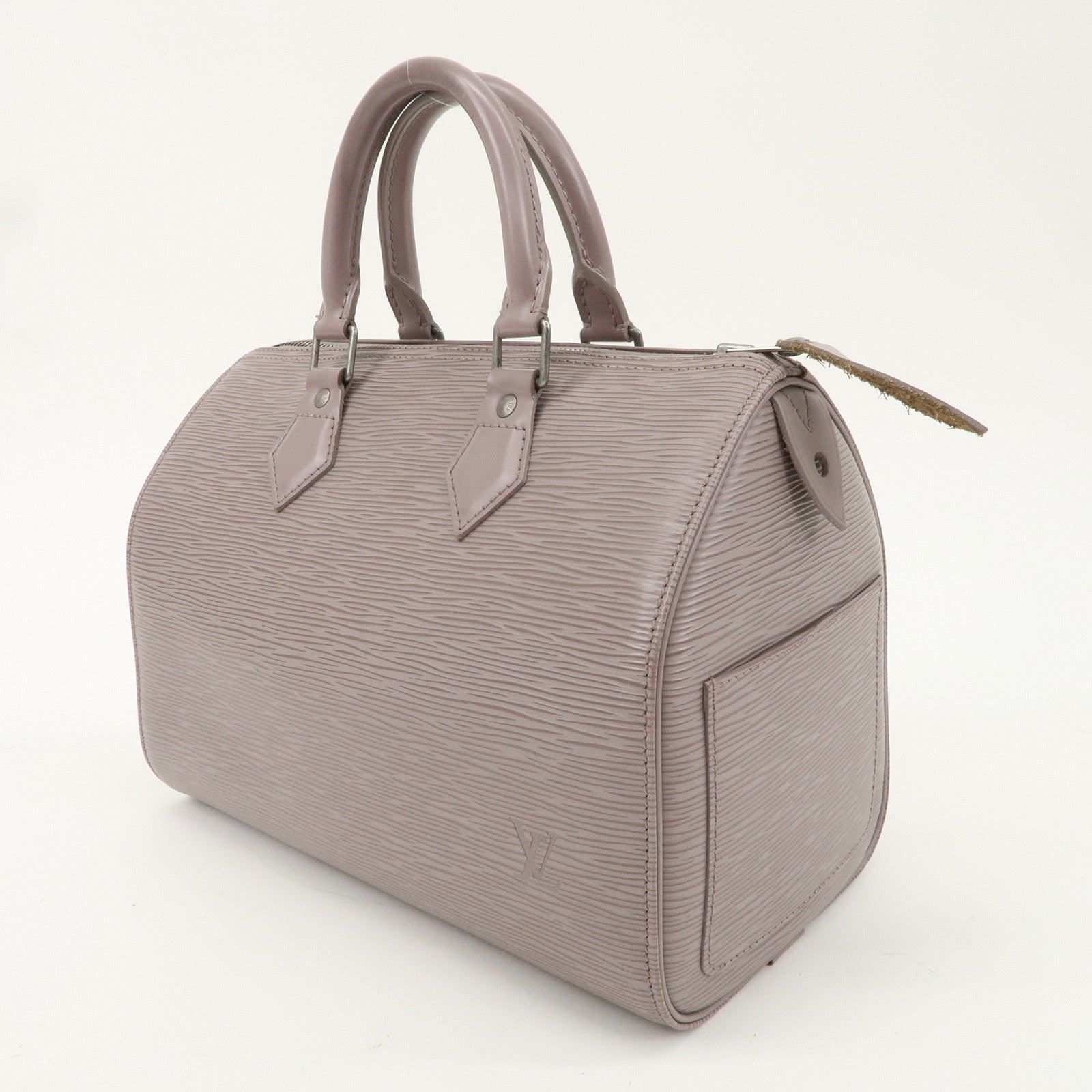 Louis Vuitton Epi Speedy 25 Hand Boston Bag Lilas M4301B