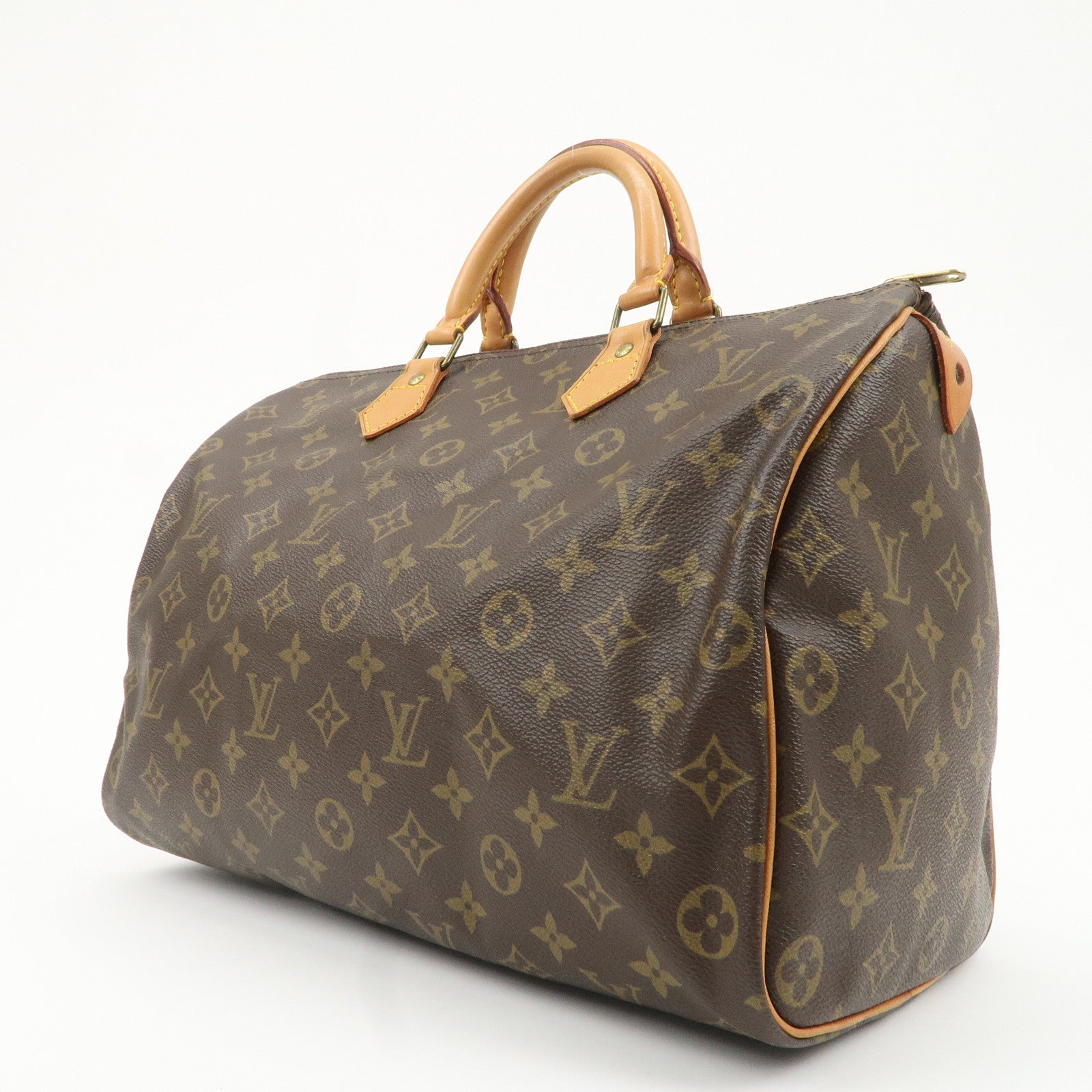 Louis Vuitton Monogram Speedy 35 Hand Bag Boston Bag M41524