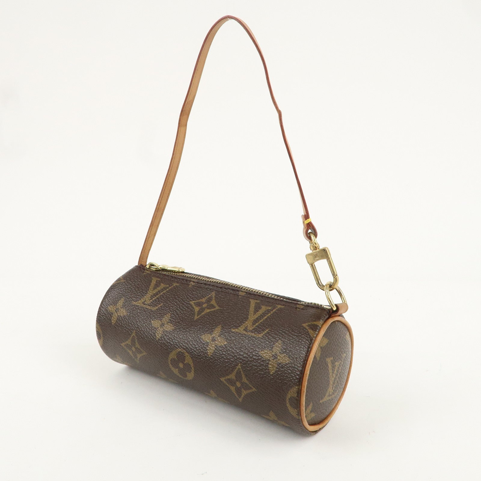 Louis Vuitton Monogram Mini Pouch for Papillon Bag Brown