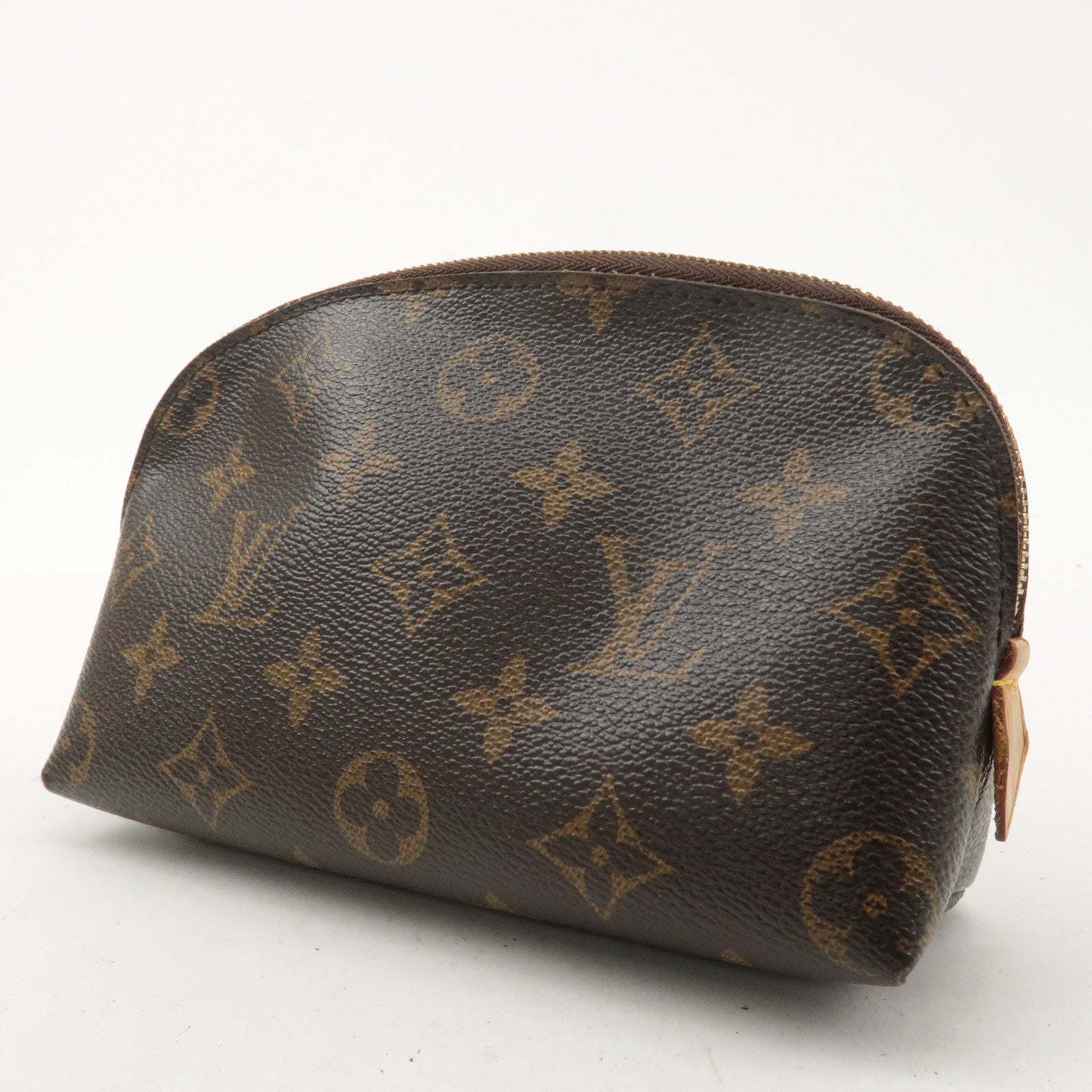 Louis Vuitton Monogram Pochette Cosmetic Pouch Brown M47515