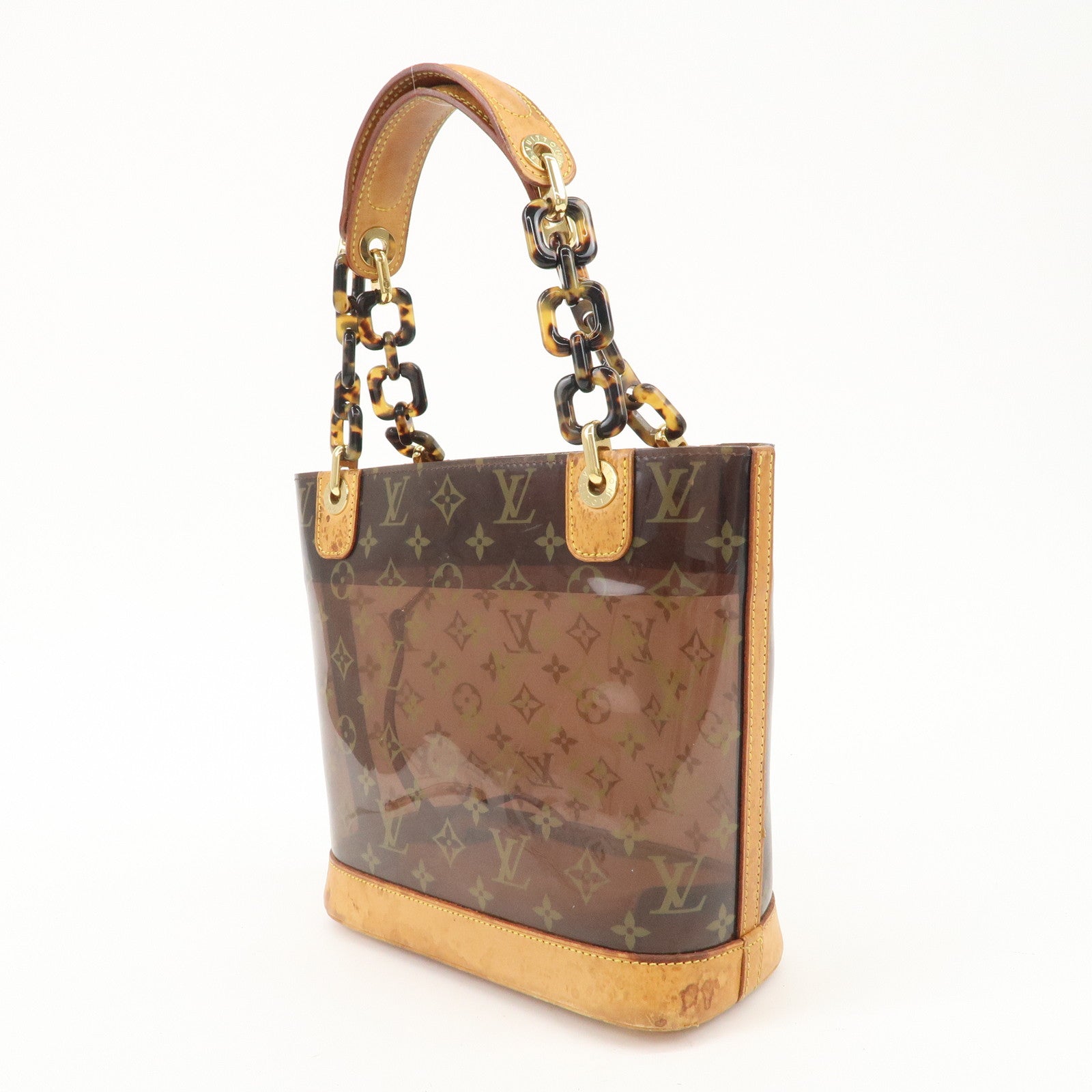 Louis Vuitton Monogram Vinyl Cabas Ambre PM Tote Bag M92502 Used