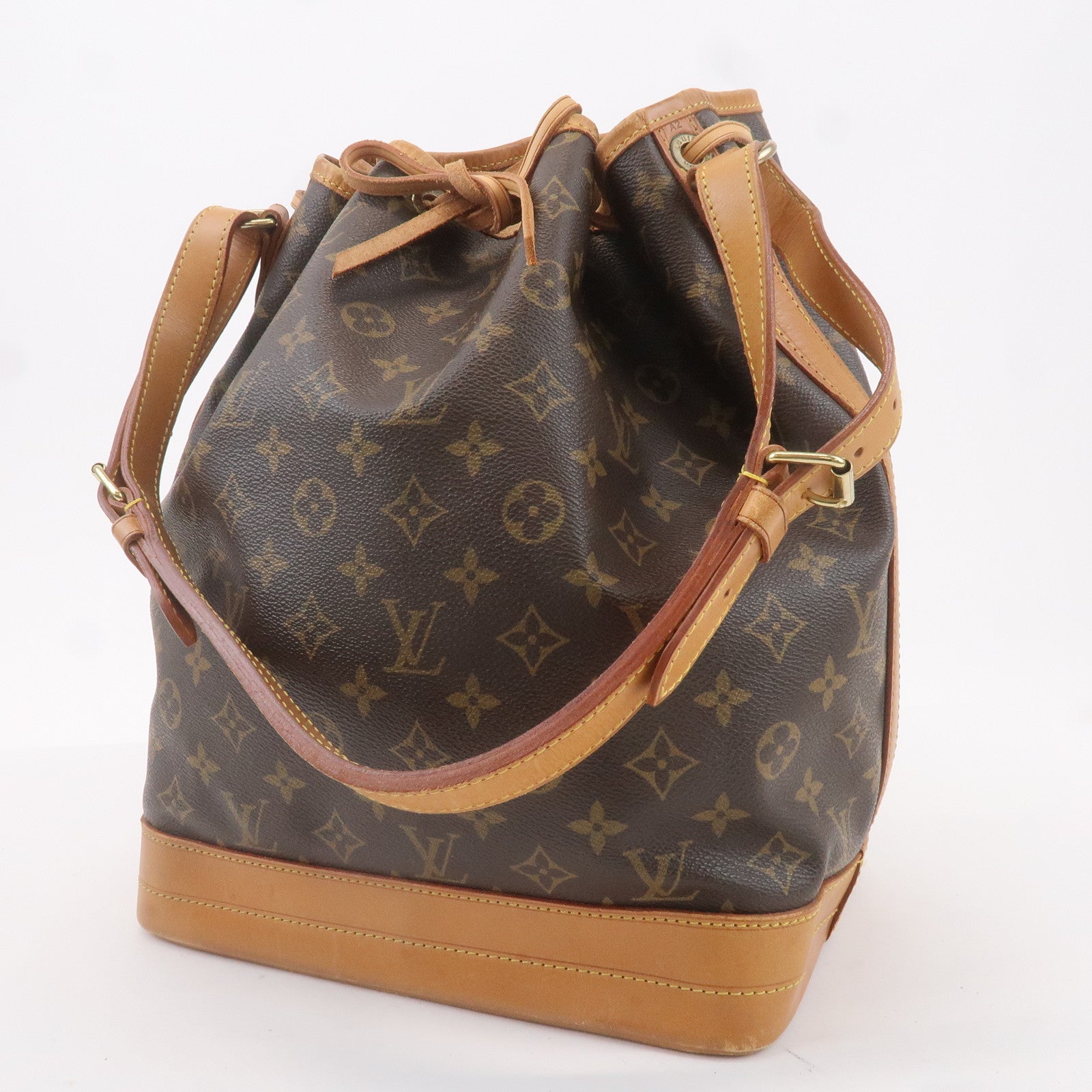 Louis Vuitton Monogram Noe Shoulder Bag Hand Bag Brown M42224