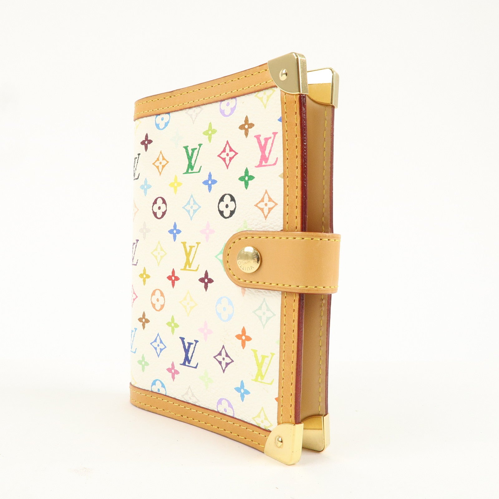 Louis Vuitton Monogram Multi Color Agenda PM Planner Cover R20896