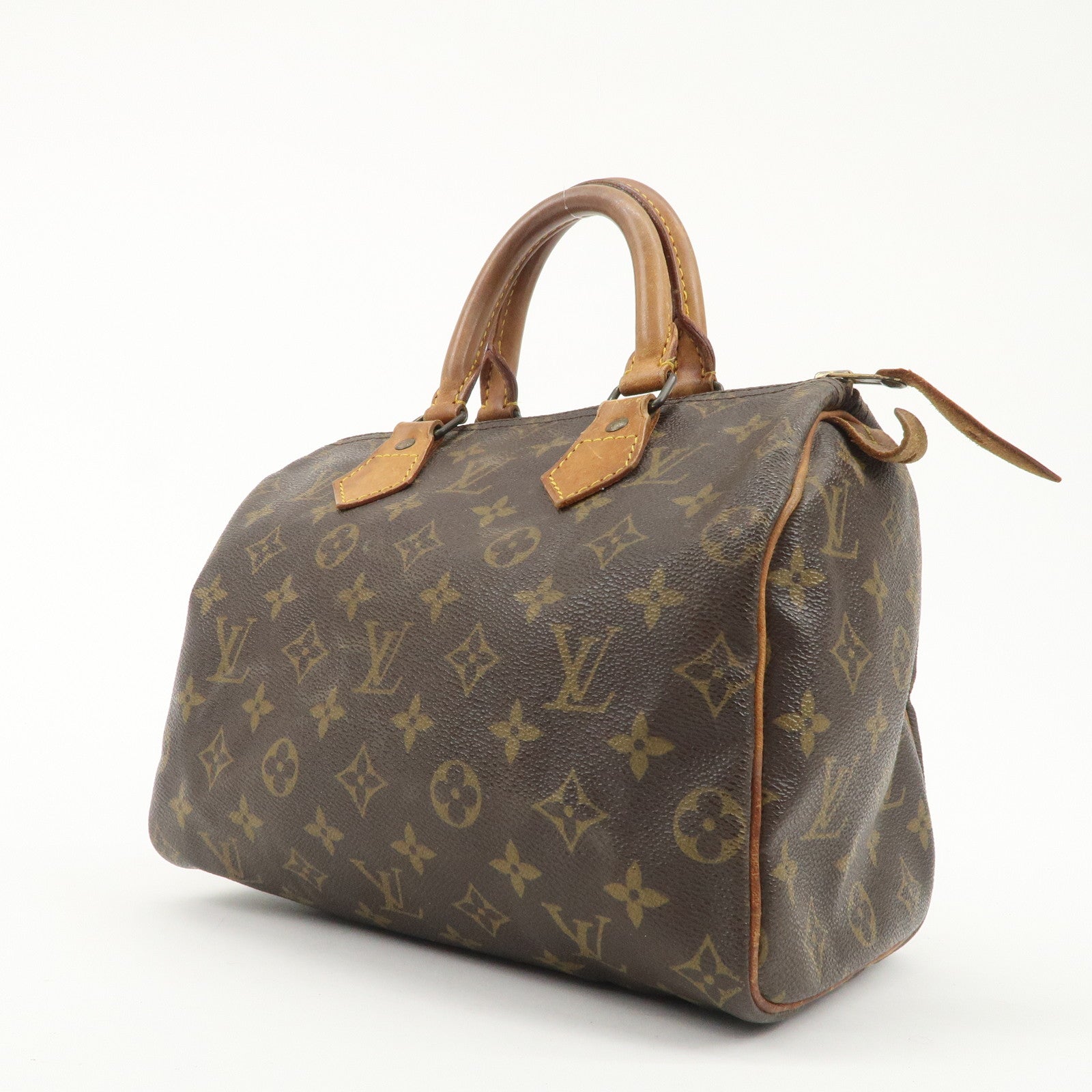 Louis Vuitton Monogram Speedy 25 Hand Bag Boston Bag M41528 Used