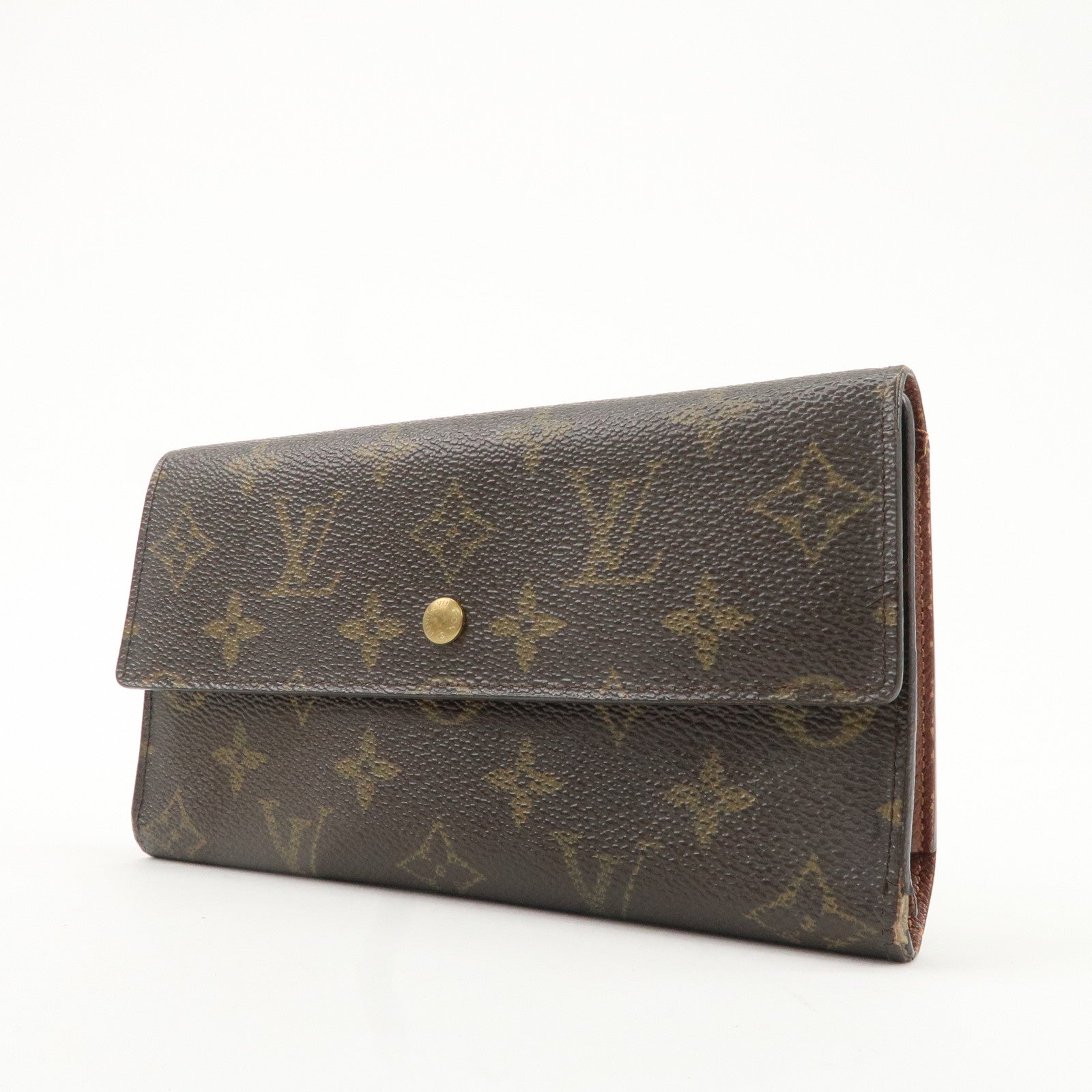 Louis Vuitton Monogram Porte Tresor International Wallet M61215