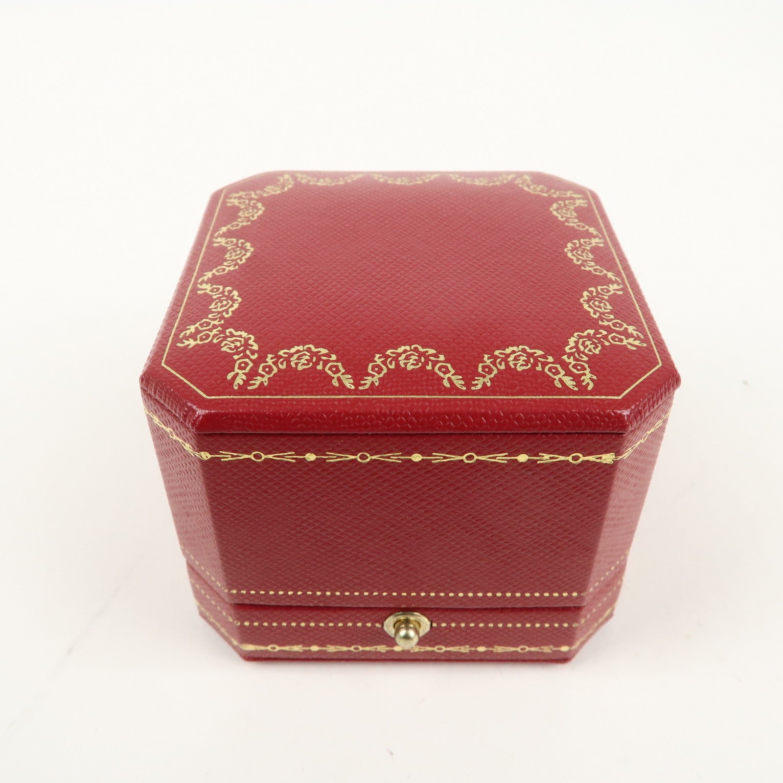 Cartier Set of 10 Ring Box Display Box Jewelry Box For Ring Red