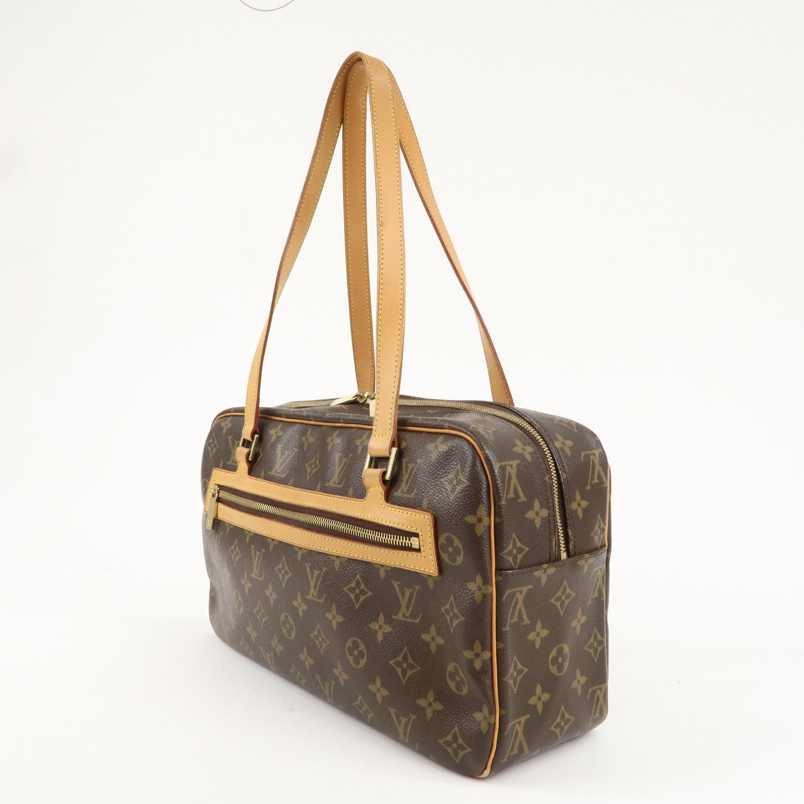 Louis Vuitton Monogram Cite GM Boston Shoulder Bag M51181