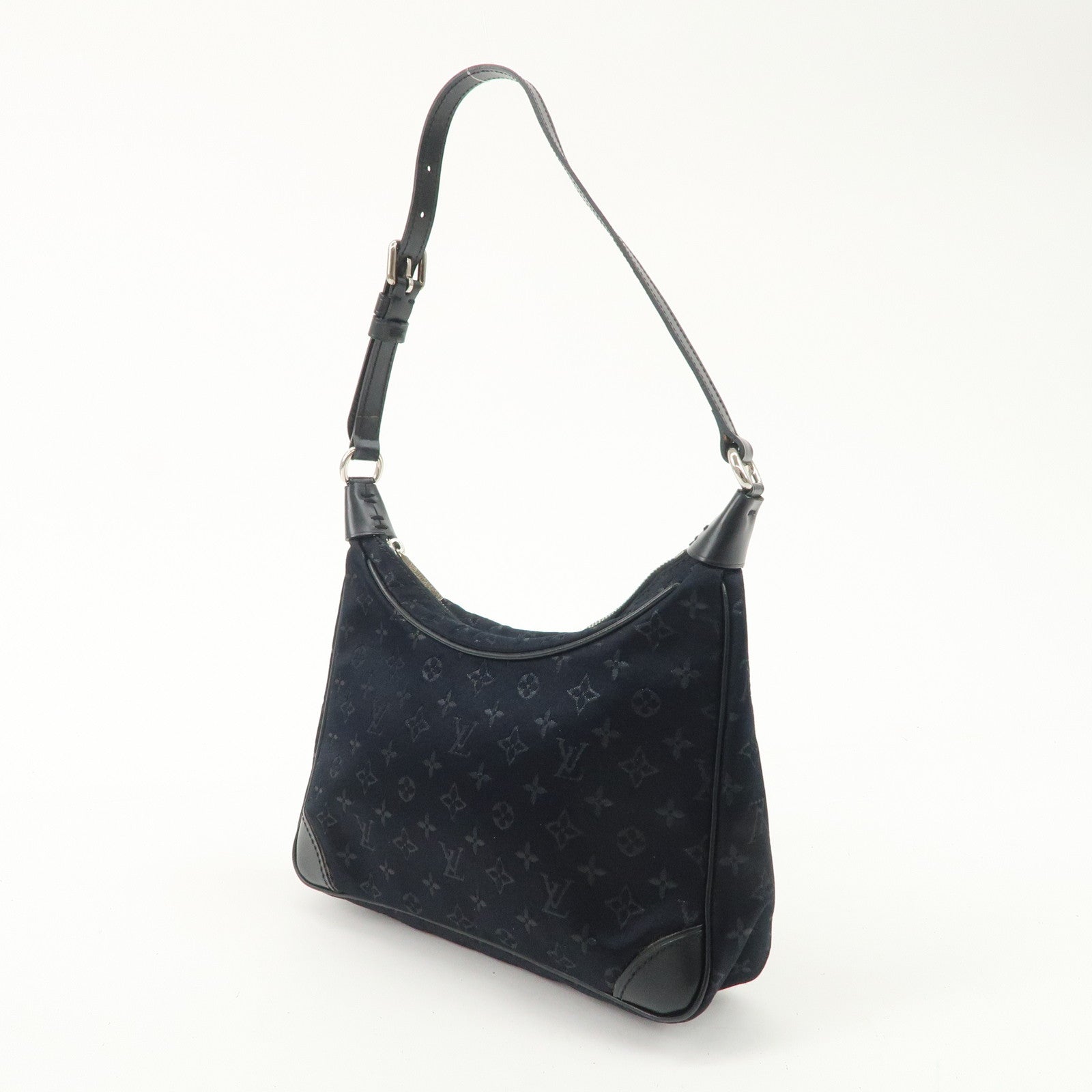 Louis Vuitton Monogram Satin Little Boulogne Hand Bag M92142