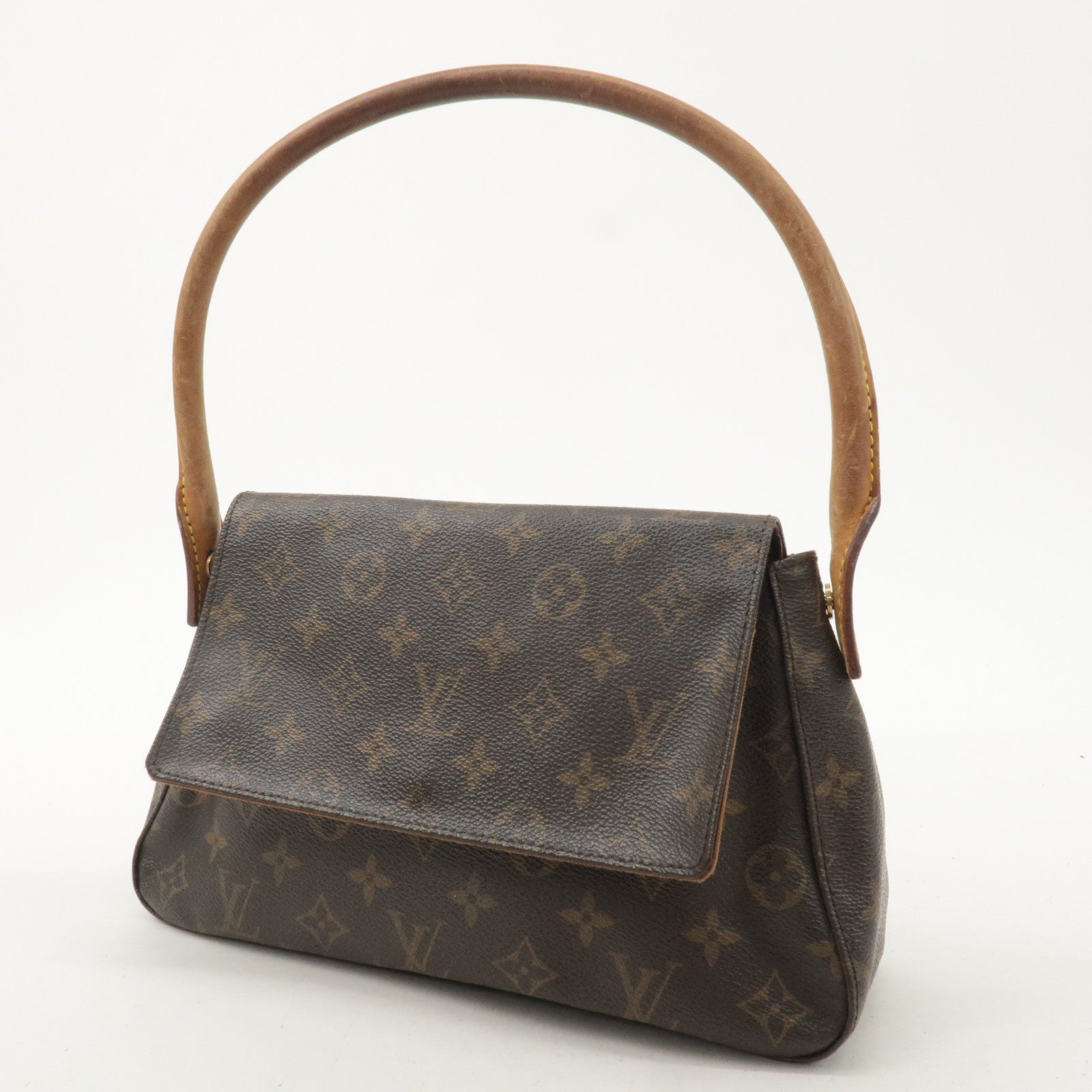 Louis Vuitton Monogram Mini Looping Shoulder Bag Hand Bag M51147