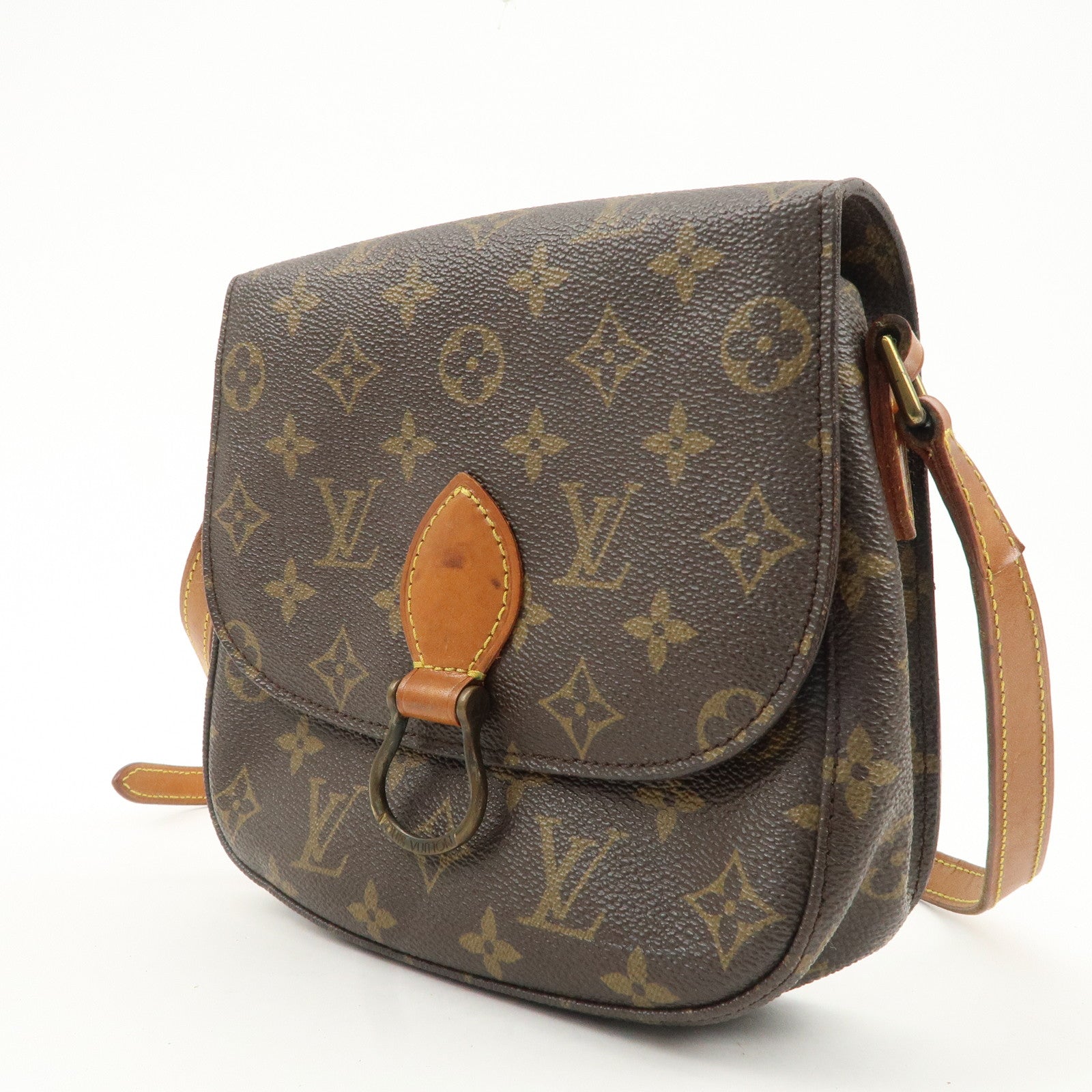 Louis Vuitton Monogram Saint Cloud PM Shoulder Bag M51244 Used