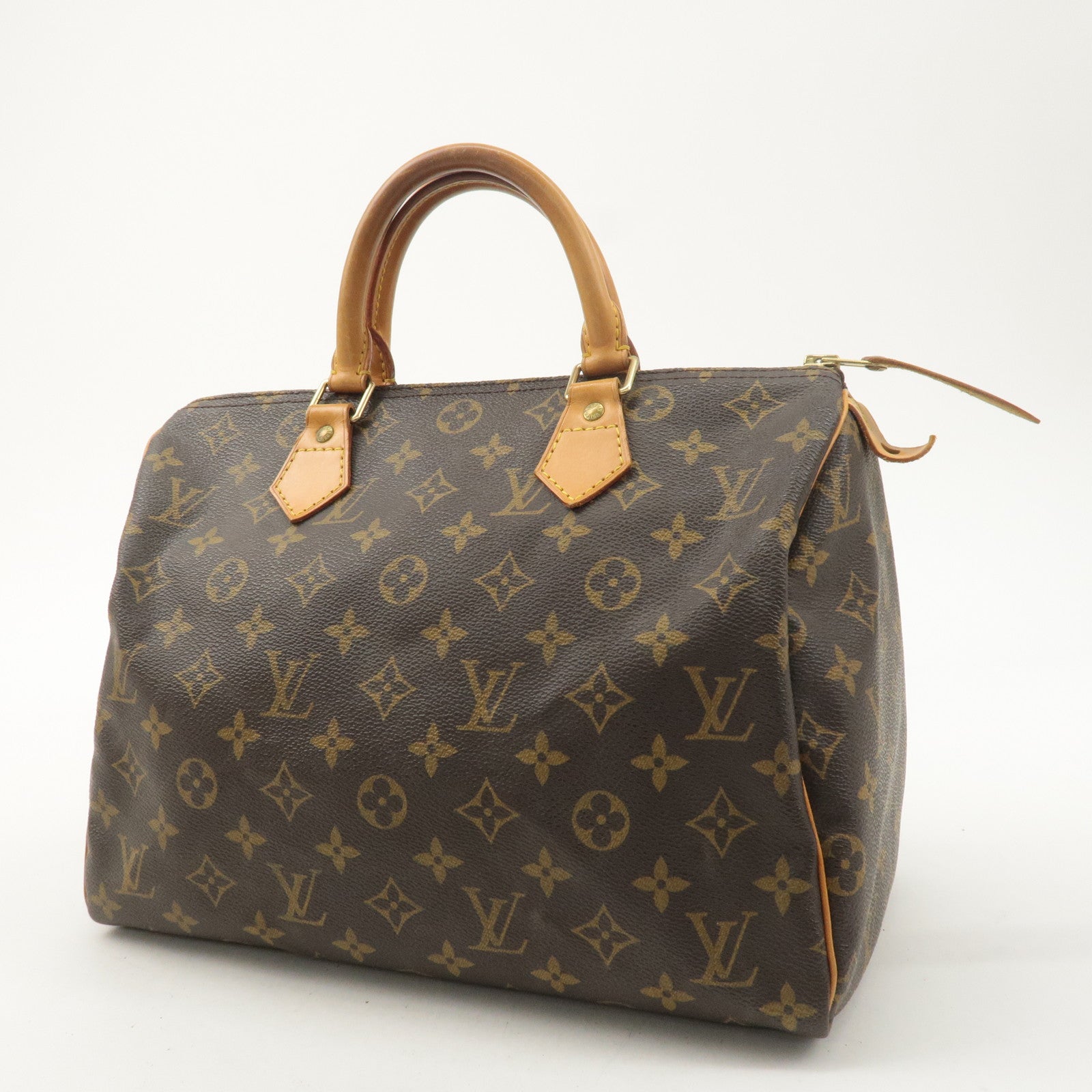 Louis Vuitton Monogram Speedy 30 Hand Bag Boston Bag M41526