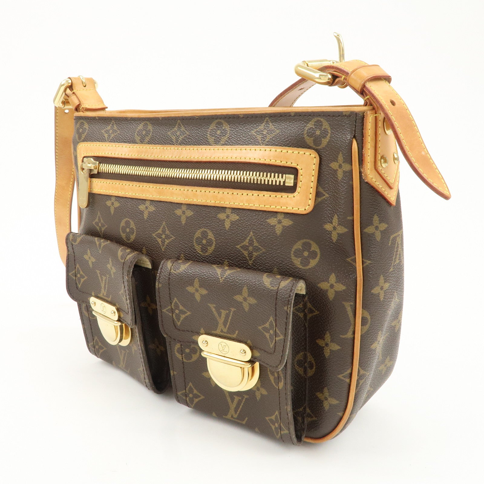 Louis Vuitton Monogram Hudson GM Shoulder Bag M40045 Used