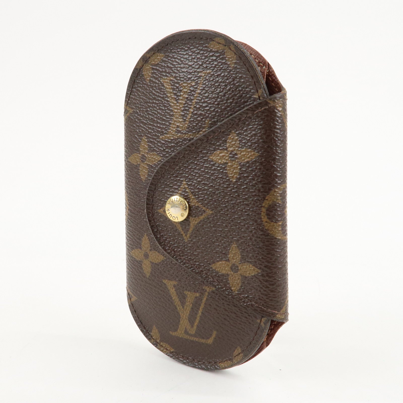 Louis Vuitton Monogram Rond GM Key Case Brown M60116 Used