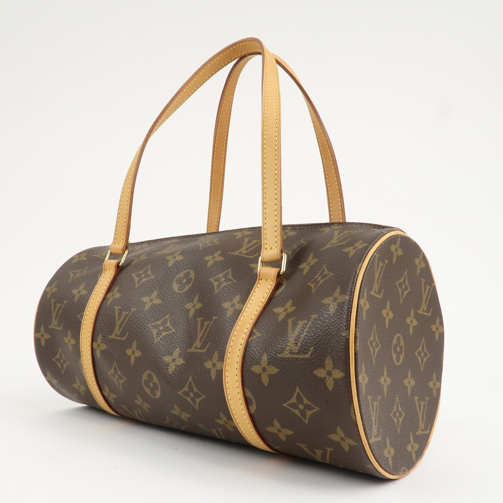 Louis Vuitton Monogram Papillon 30 Hand Bag M51385 Used