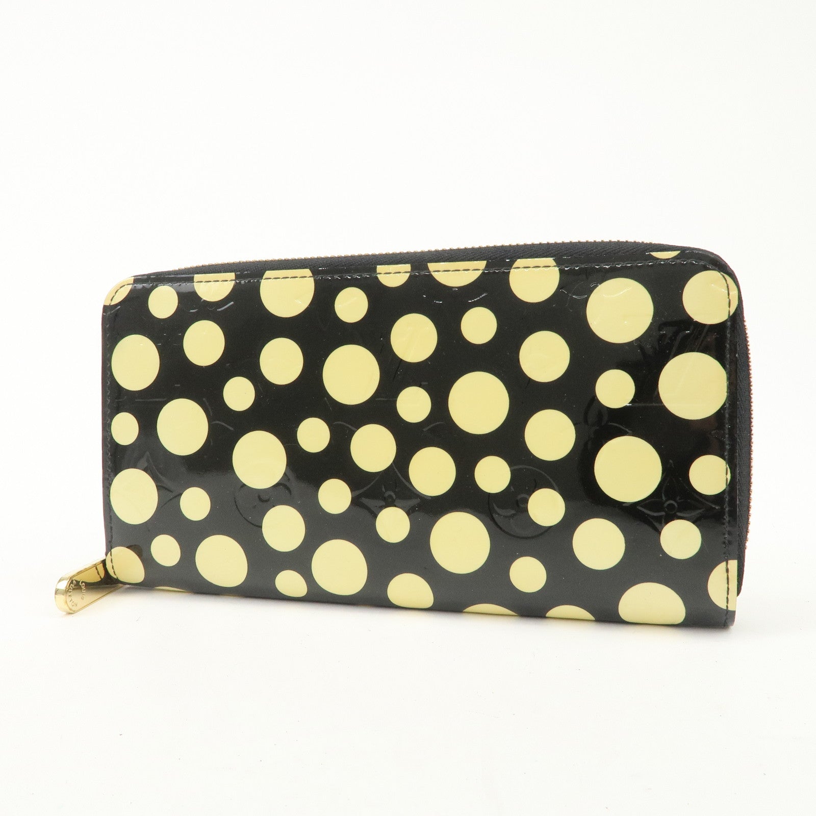 Louis Vuitton Monogram Vernis Dots Infinity Zippy Wallet M91573