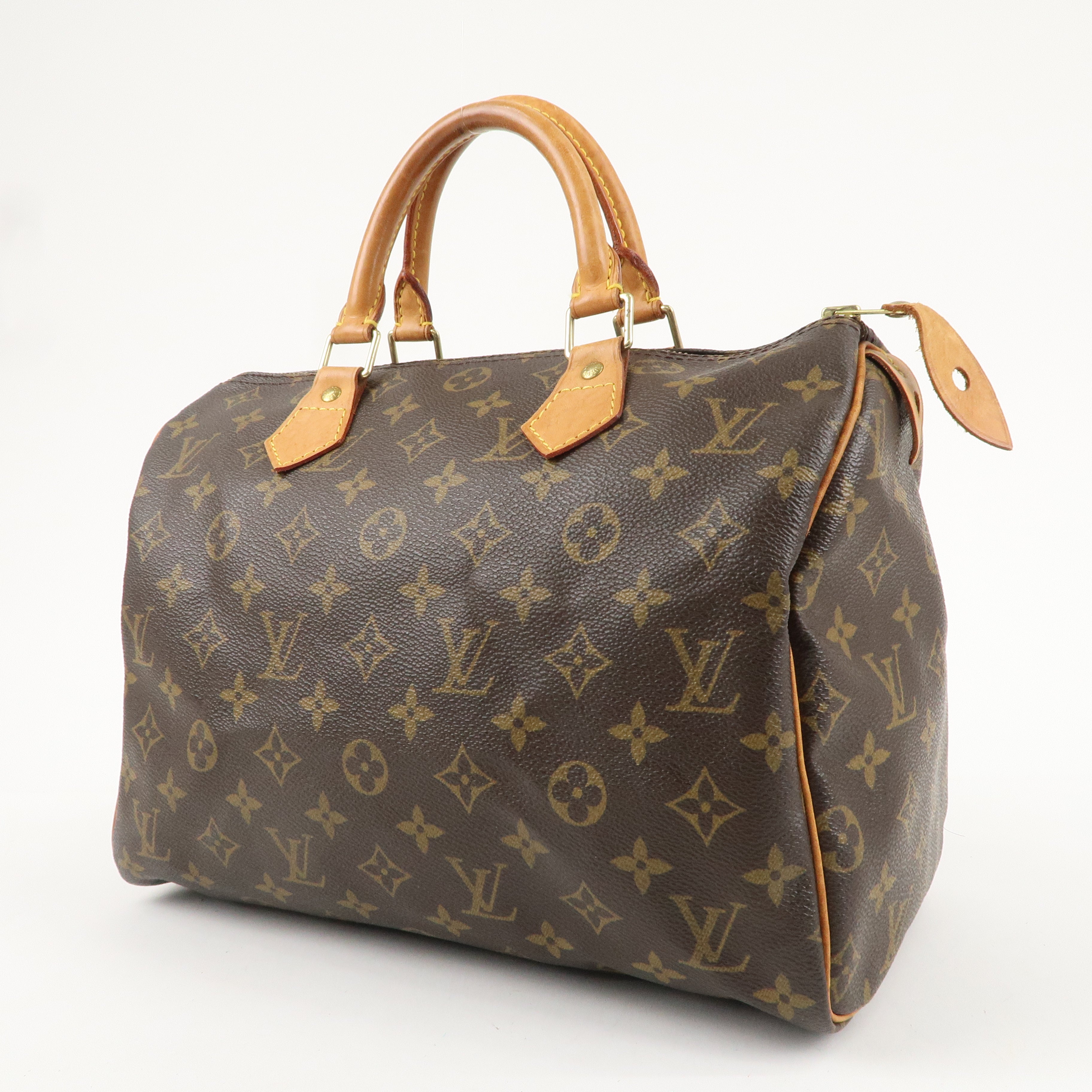 Louis Vuitton Monogram Speedy 30 Hand Bag Boston Bag M41526