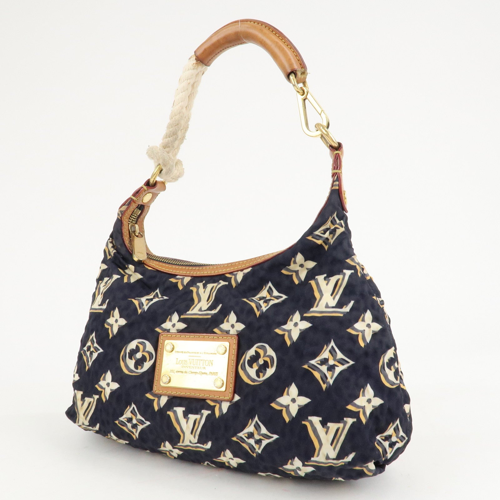 Louis Vuitton Cruise Line Marine Bulle PM Shoulder Bag Navy M40238