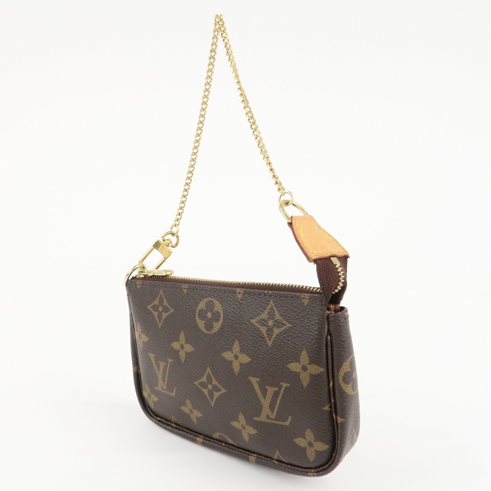 Louis Vuitton Monogram Mini Pochette Accessoires Pouch M58009 Used