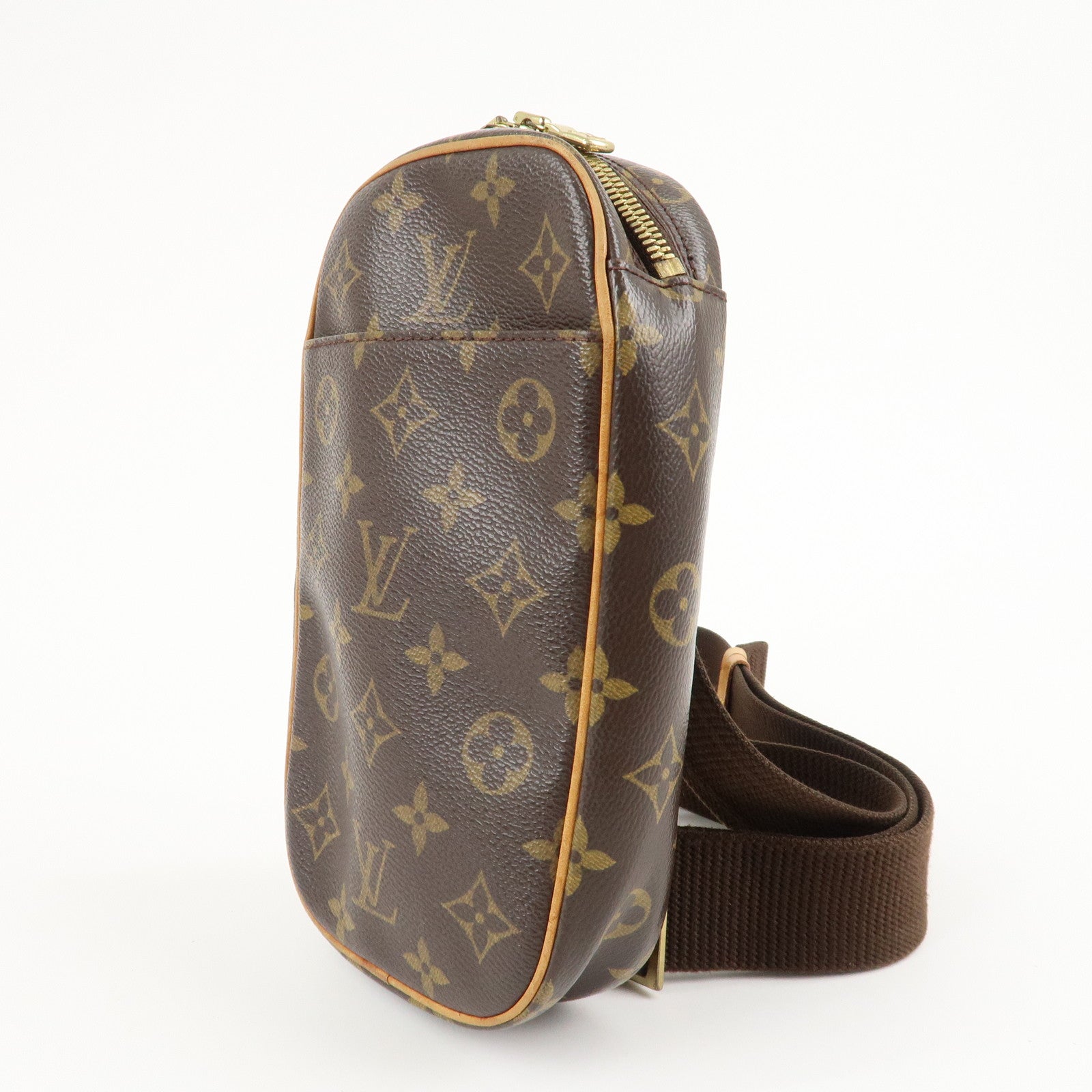 Louis Vuitton Monogram Pochette Gange Cross Body Bag M51870 Used