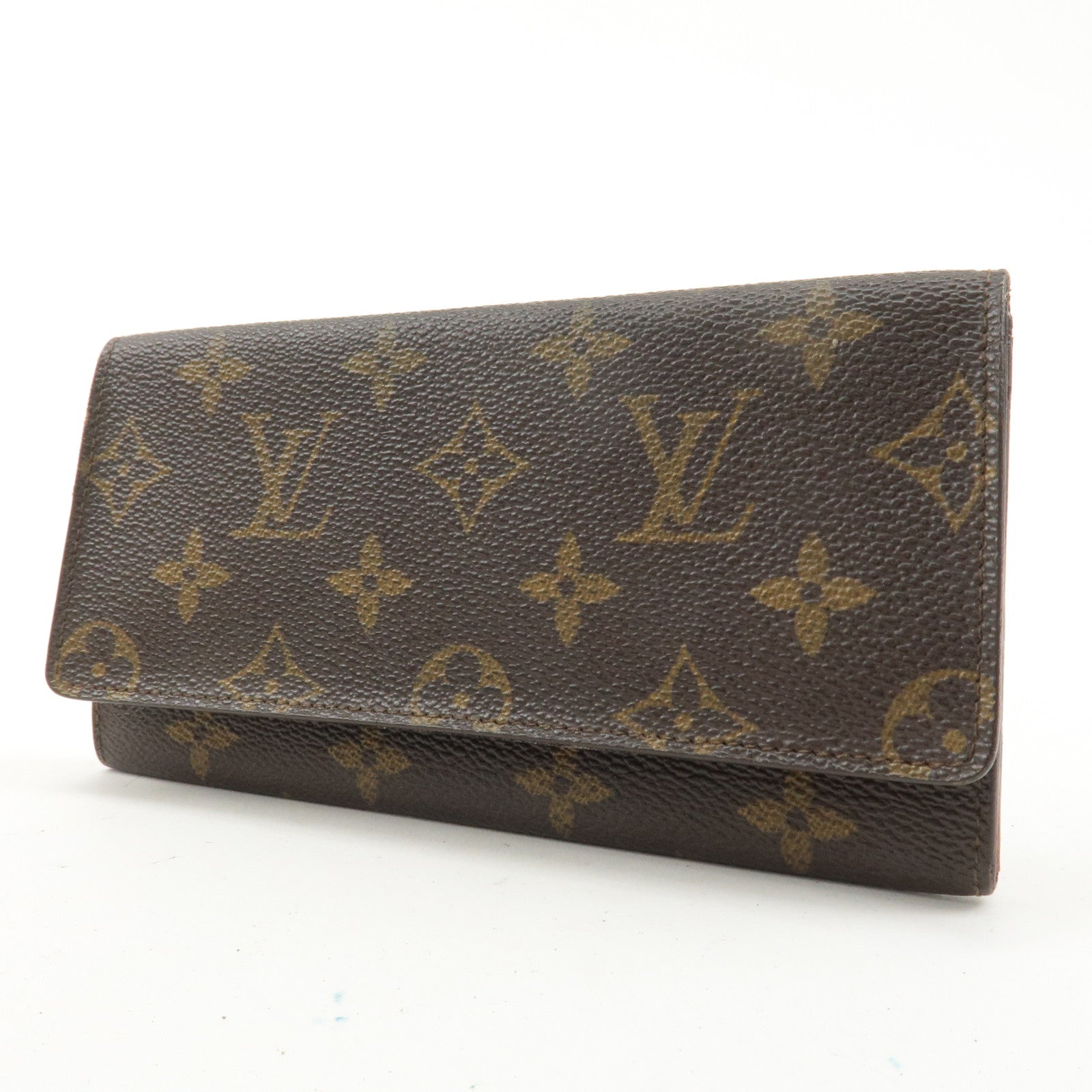 Louis Vuitton Monogram Set of 3 Porte Yen Long Wallet Brown M61820