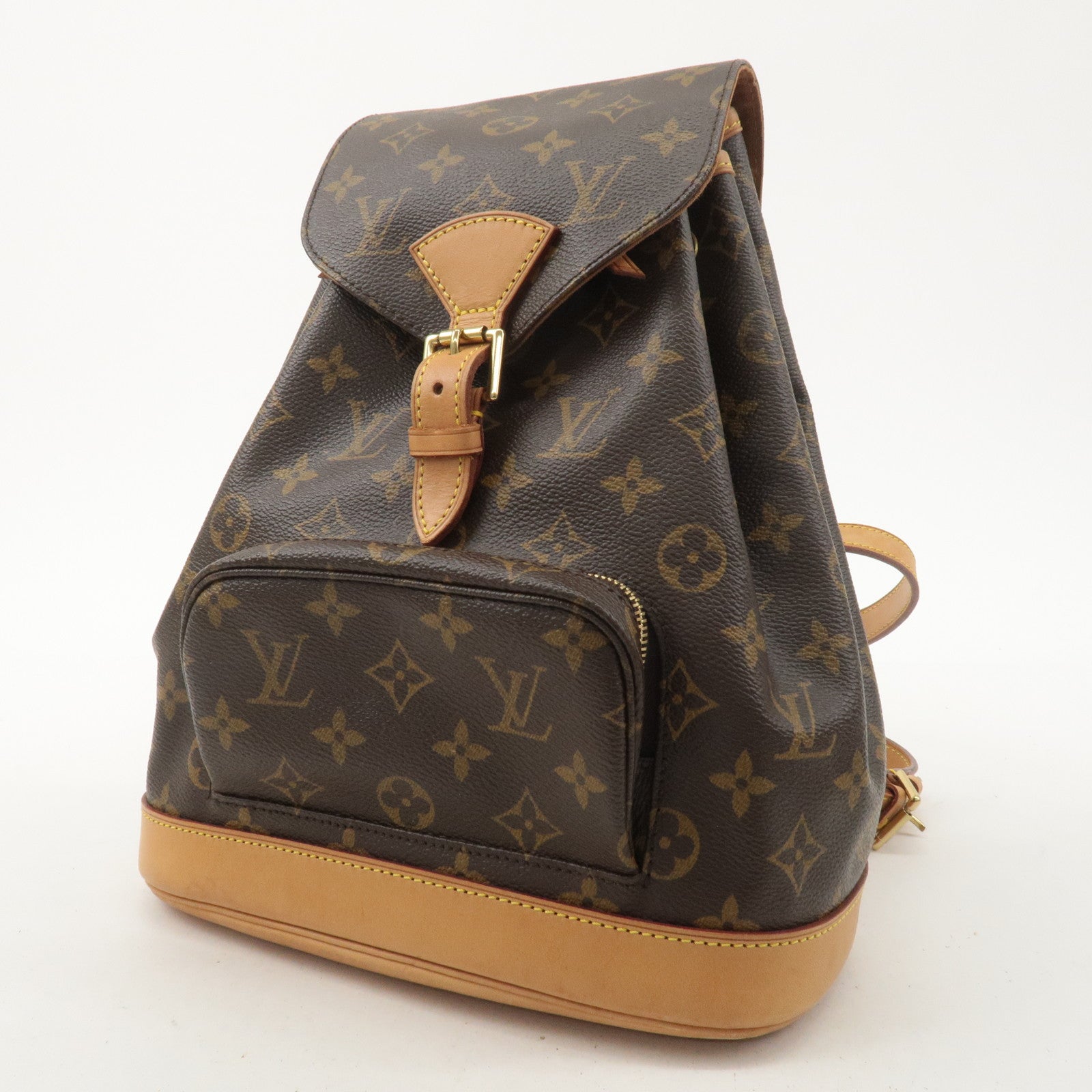 Louis Vuitton Monogram Montsouris MM Back Pack Bag M51136