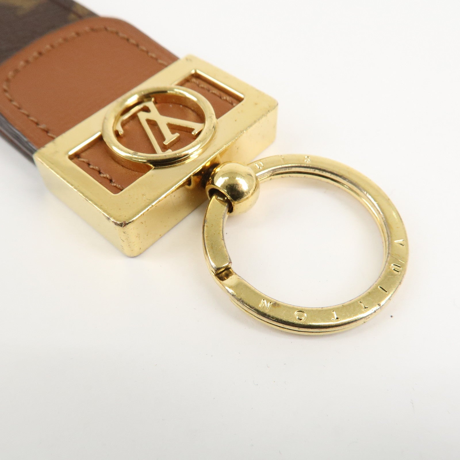 Louis Vuitton Monogram Porte Cles Dragone Dauphine Charm M69000 Used