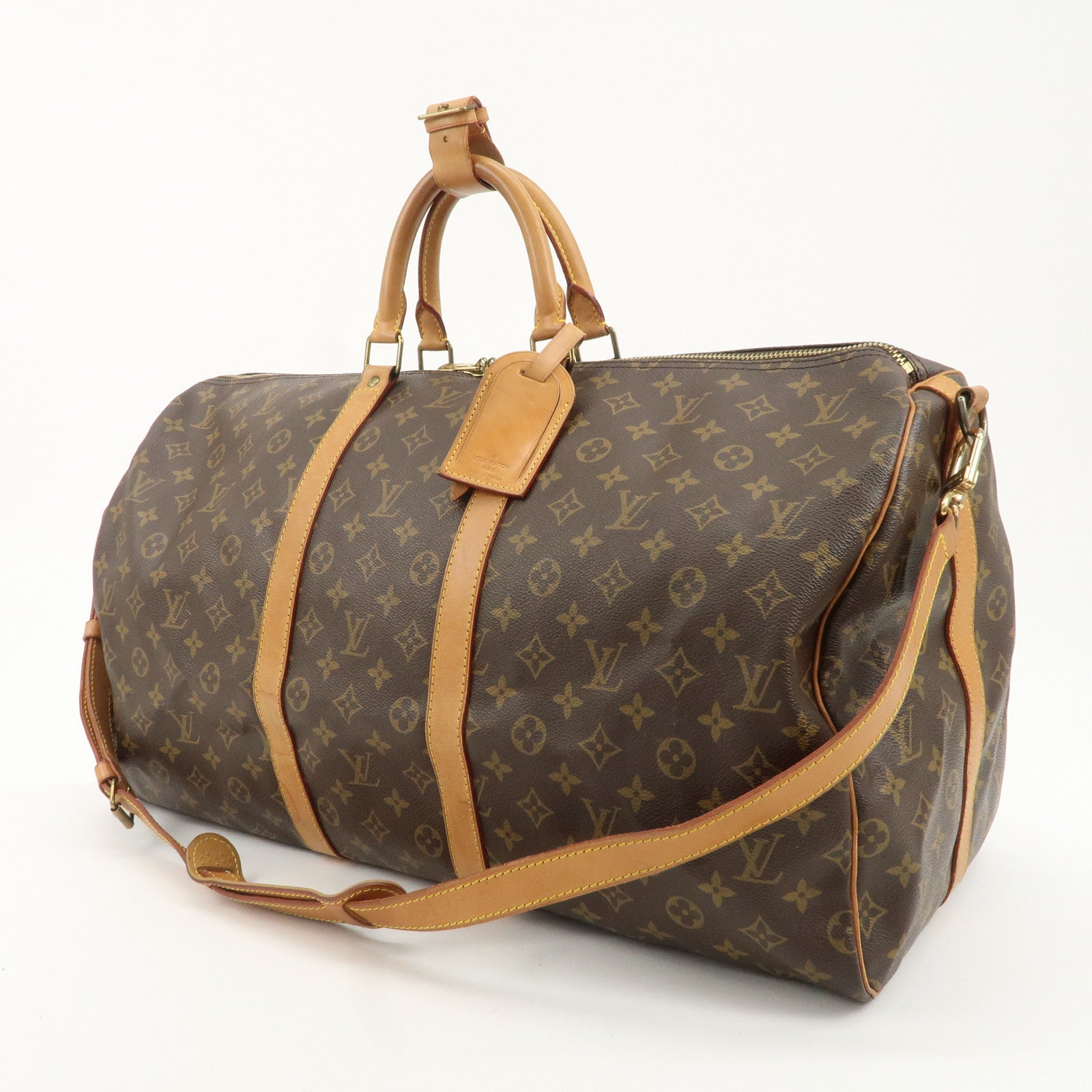 Louis Vuitton Monogram Keep All Bandouliere 55 Bag M41414 Used