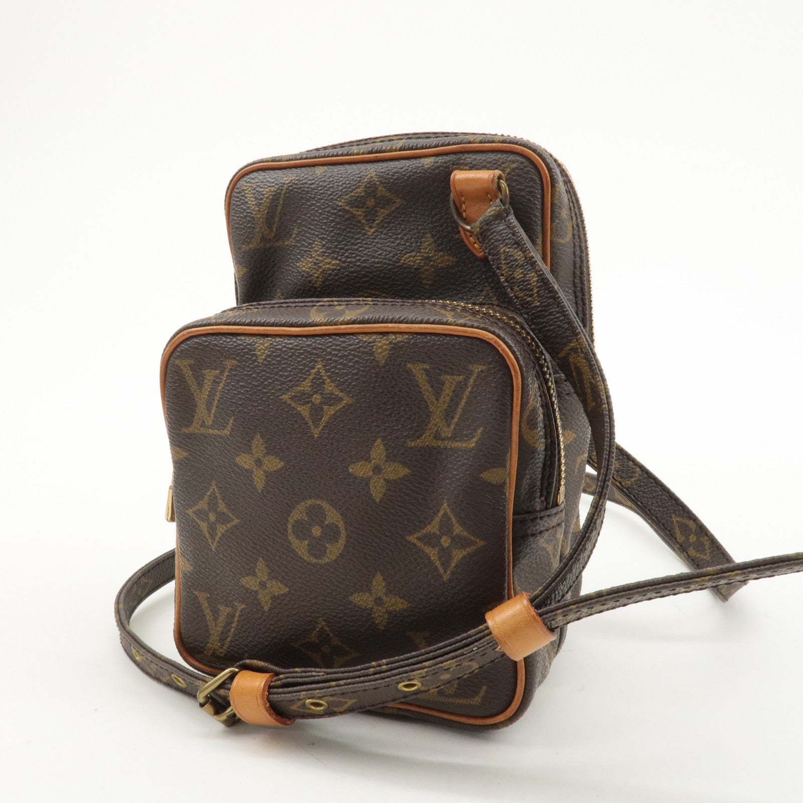 Louis Vuitton Monogram Mini Amazone Shoulder Bag Brown M45238