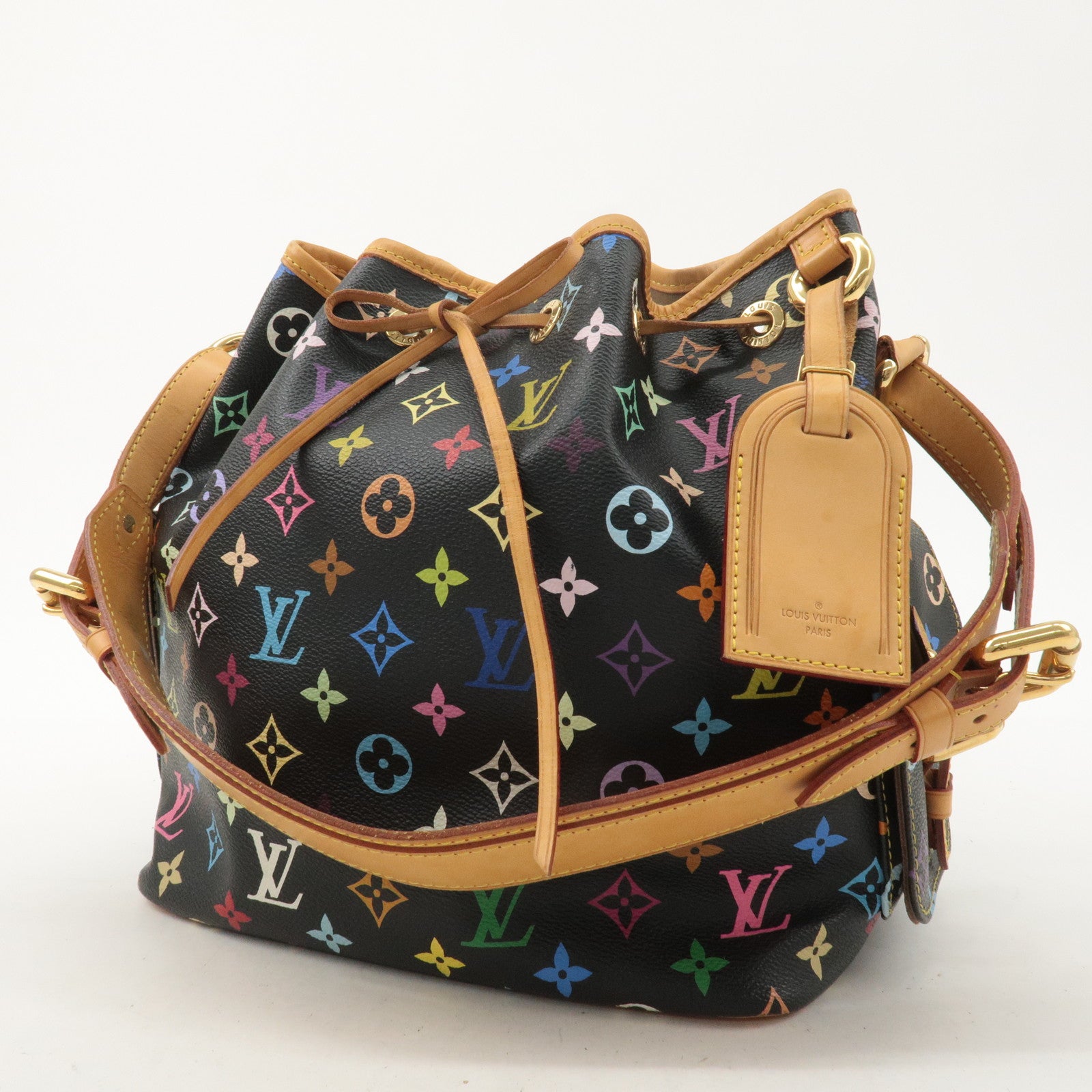 Louis Vuitton Monogram Multi Color Petit Noe Shoulder Bag M42230