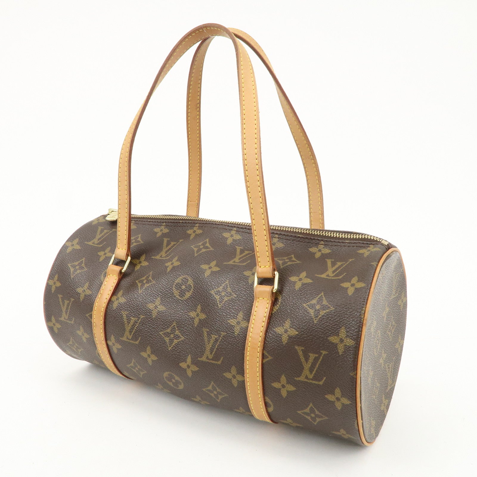 Louis Vuitton Monogram Papillon 30 Hand Bag New Style M51385 Used