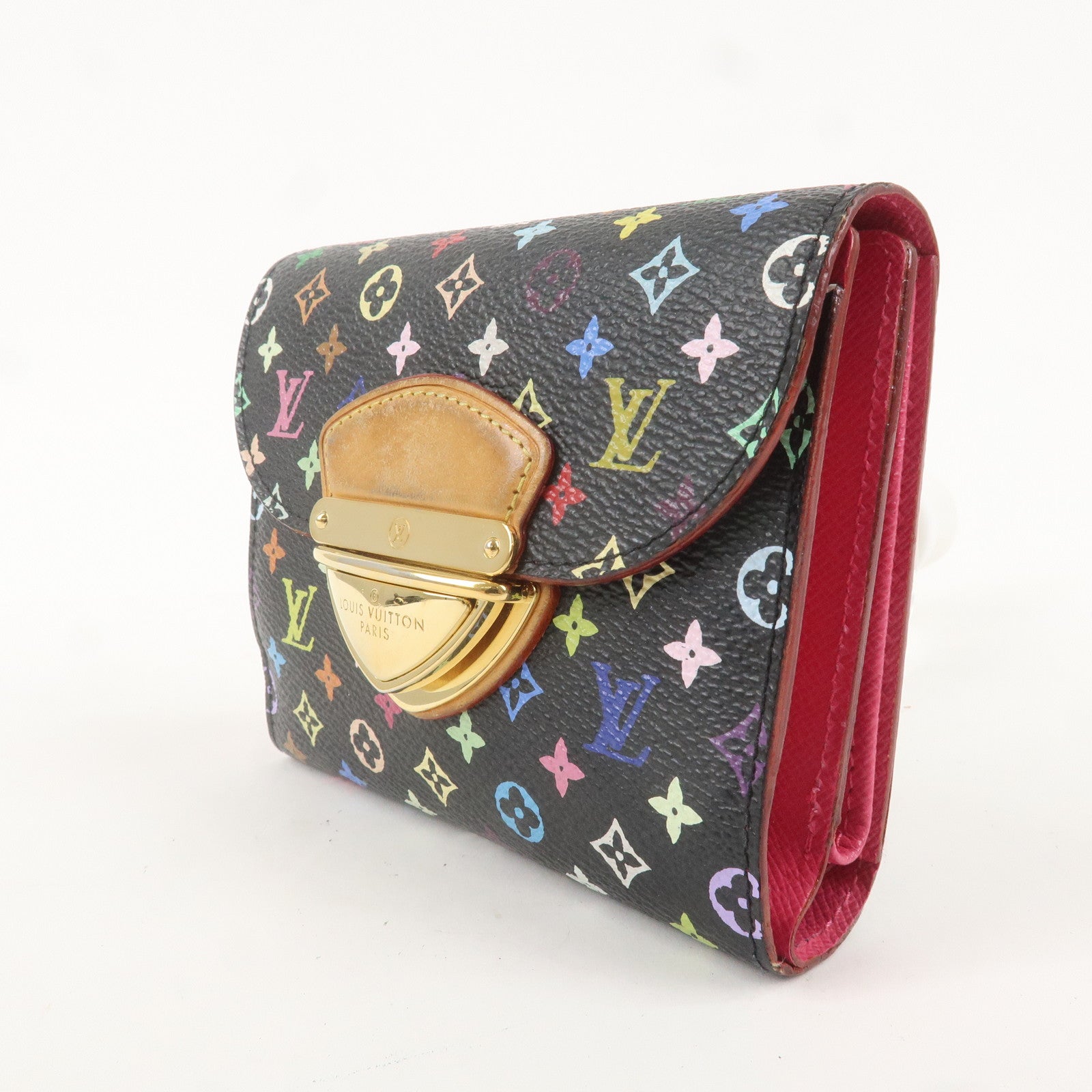 Louis Vuitton Monogram Multicolor Portefeuille Joy Noir M60282