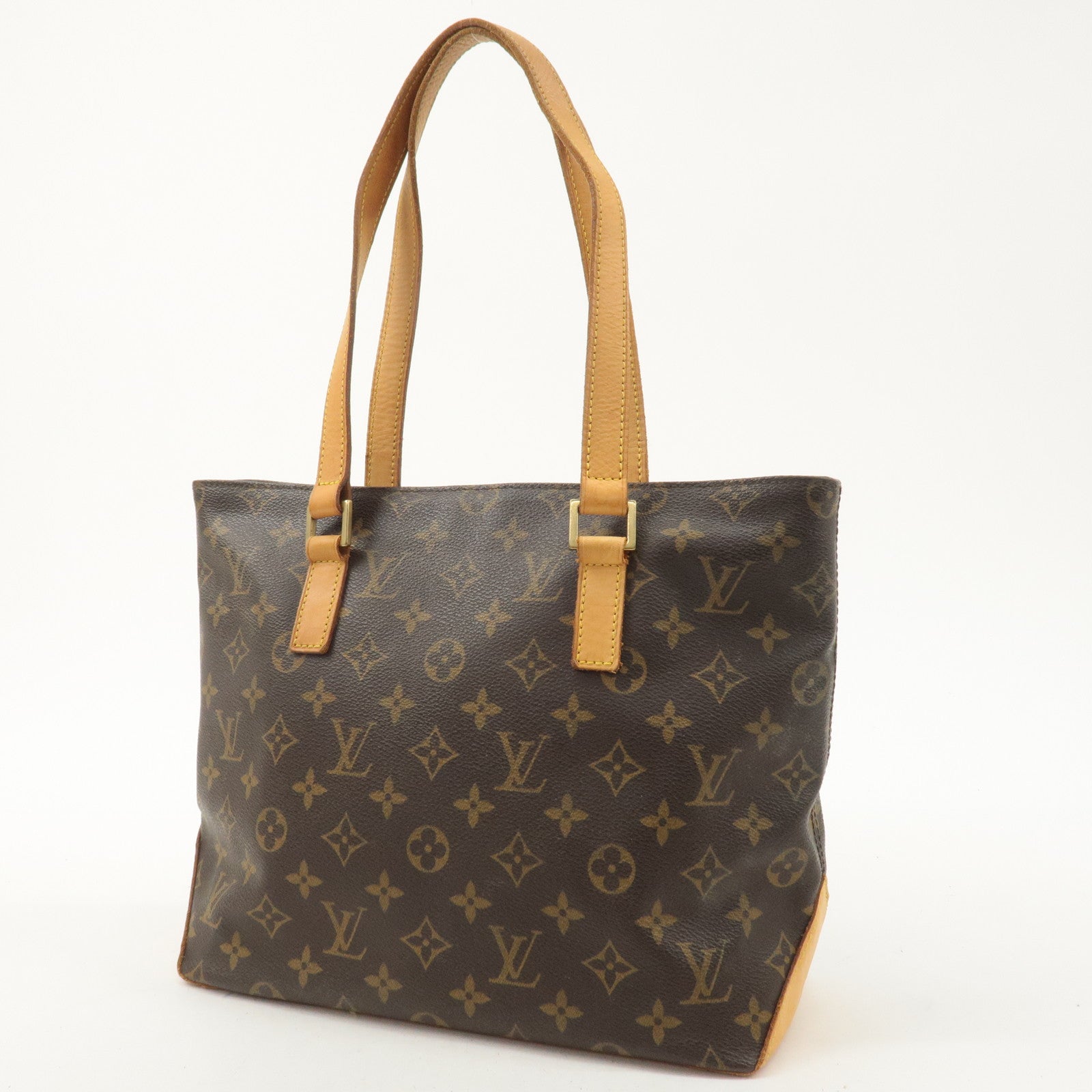 Louis Vuitton Monogram Cabas Piano Tote Bag Brown M51148