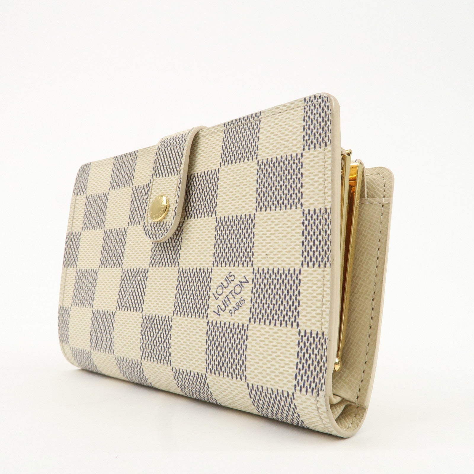 Louis Vuitton Damier Portefeuille Viennois Bifold Wallet N61676 Used