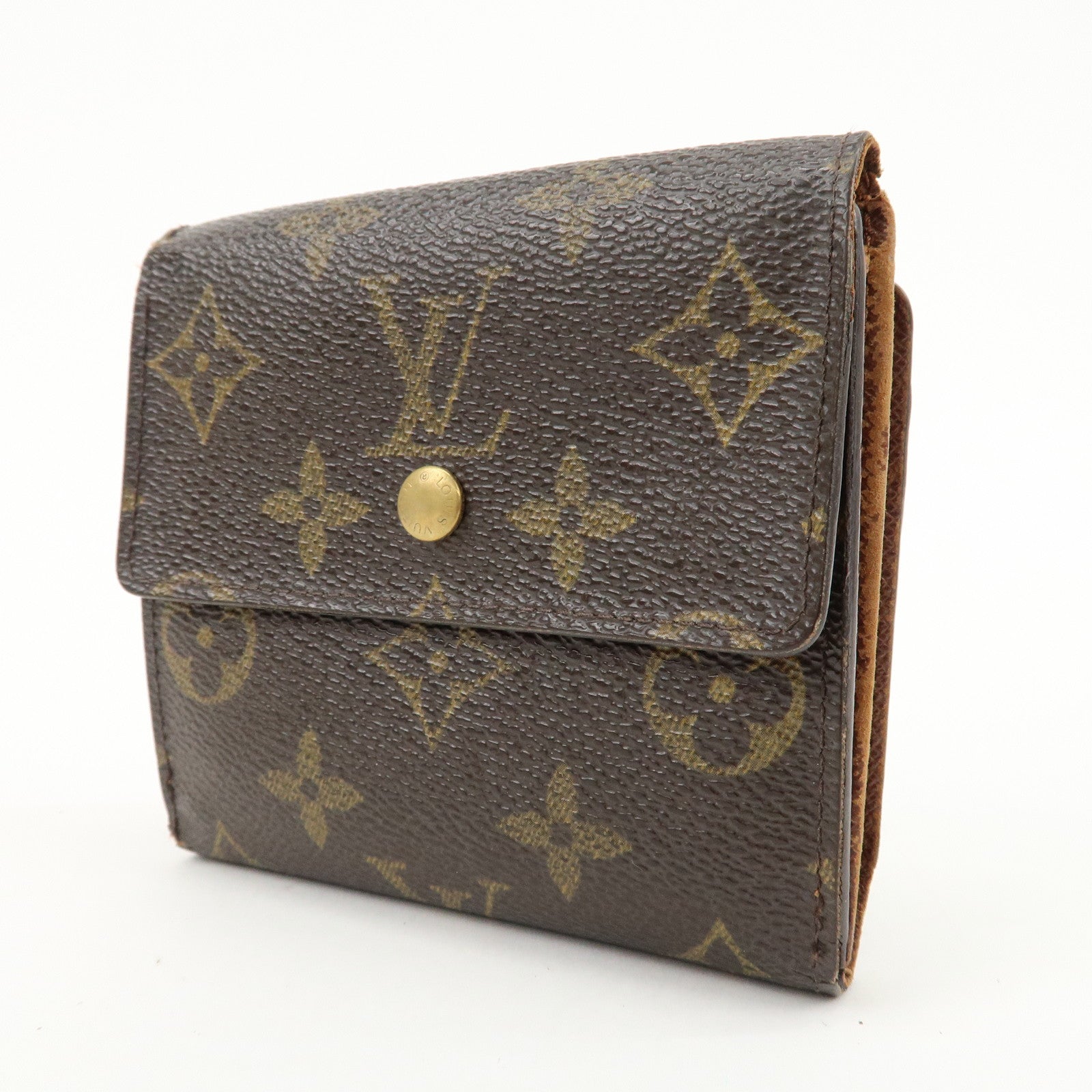 Louis Vuitton Monogram Set of 2 Bi-fold Wallet Brown M61654