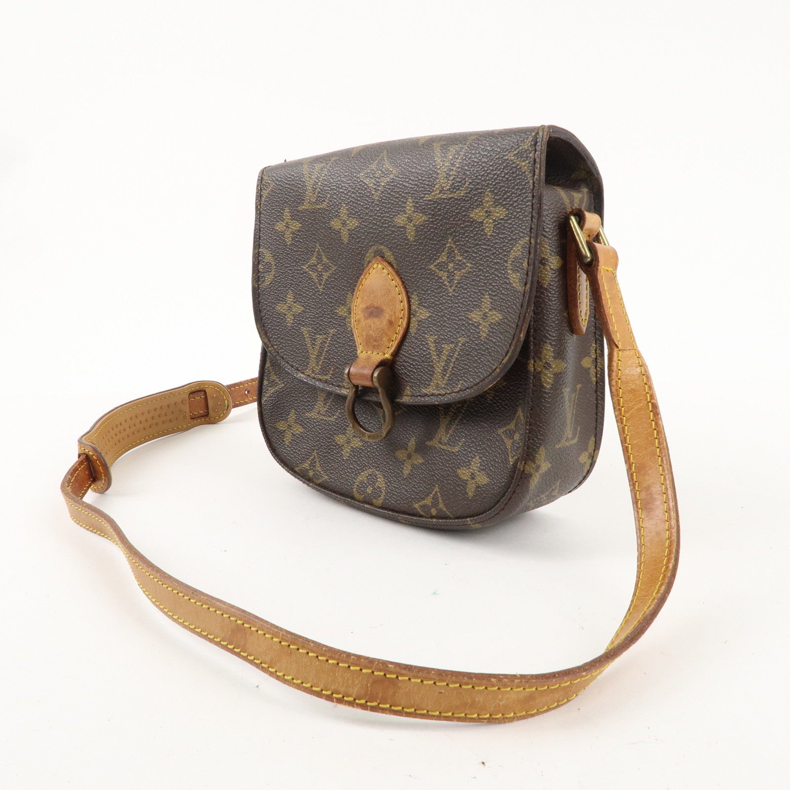 Louis Vuitton Monogram Saint Cloud PM Shoulder Bag M51244