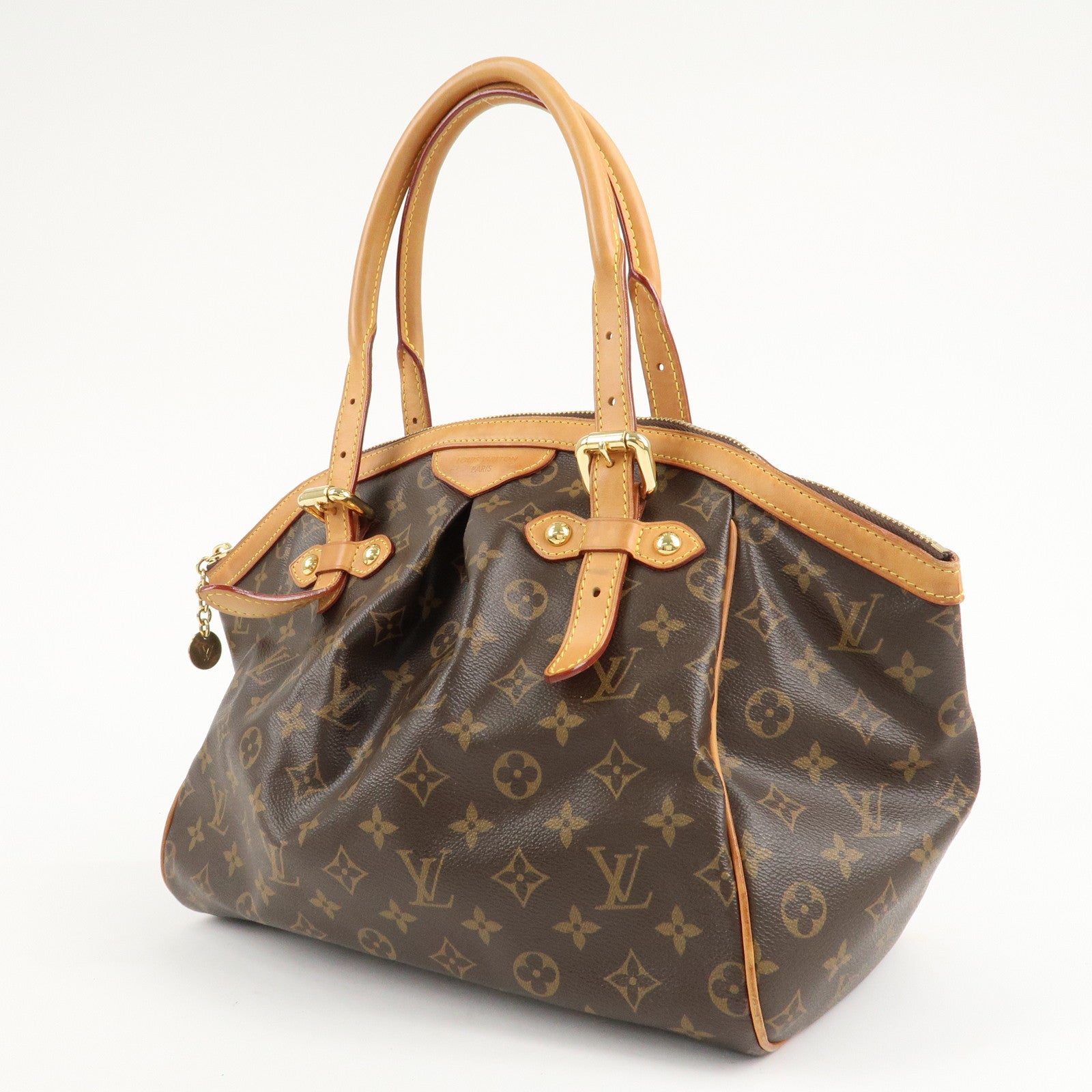 Louis Vuitton Monogram Tivoli GM Shoulder Bag Brown  M40144 Used