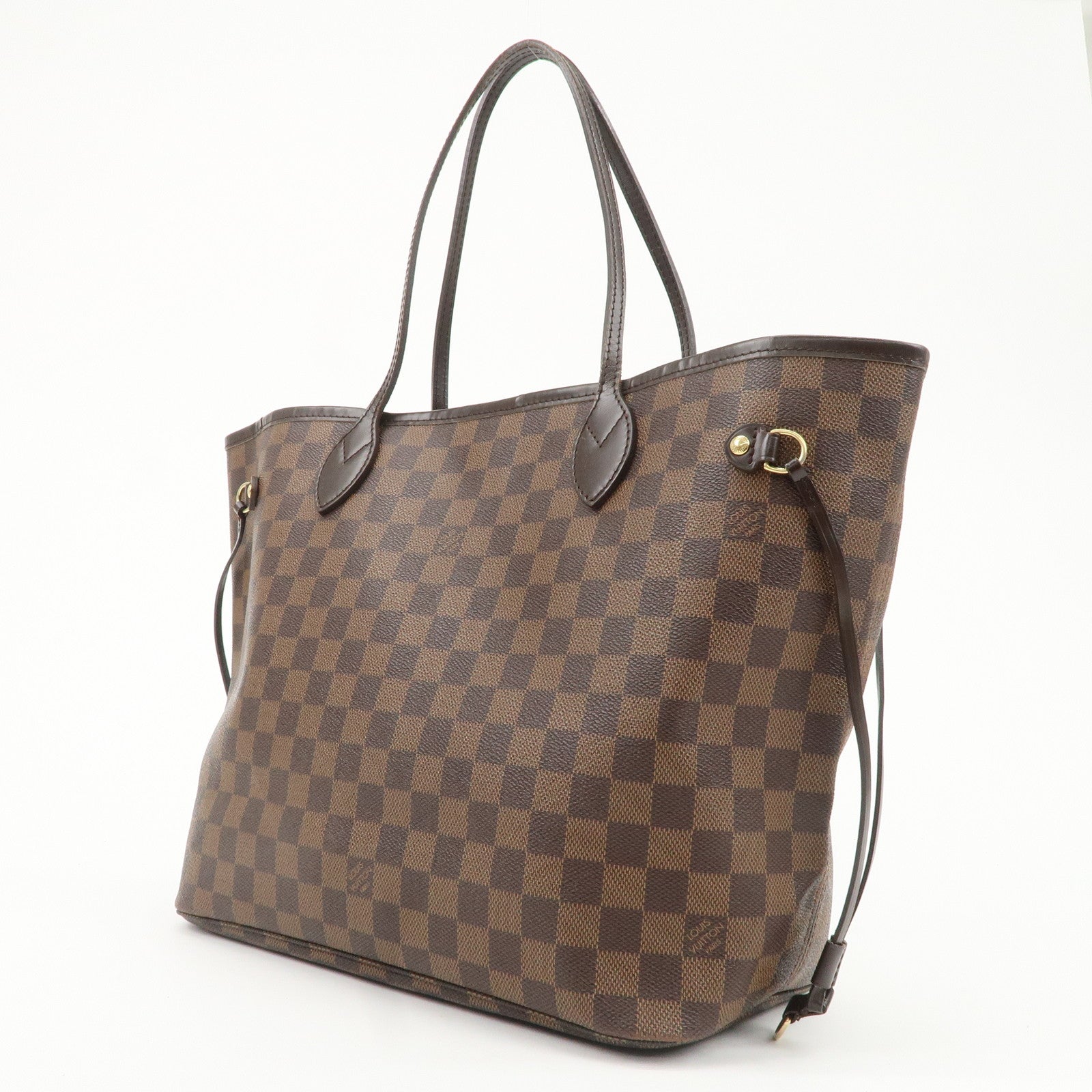 Louis Vuitton Damier Neverfull MM Tote Bag N51105 Used