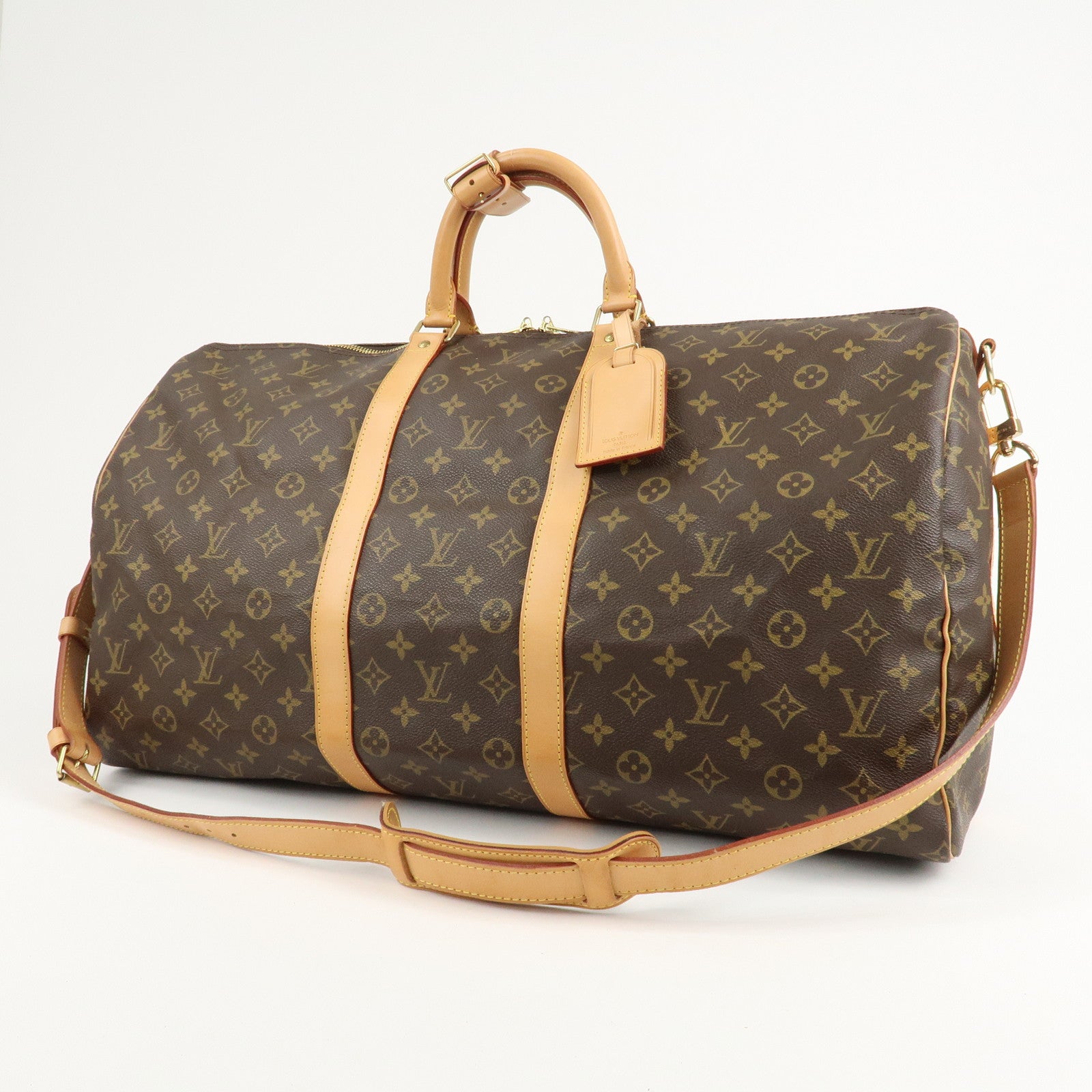 Louis Vuitton Monogram Keep All Bandouliere 55 Bag M41414 Used