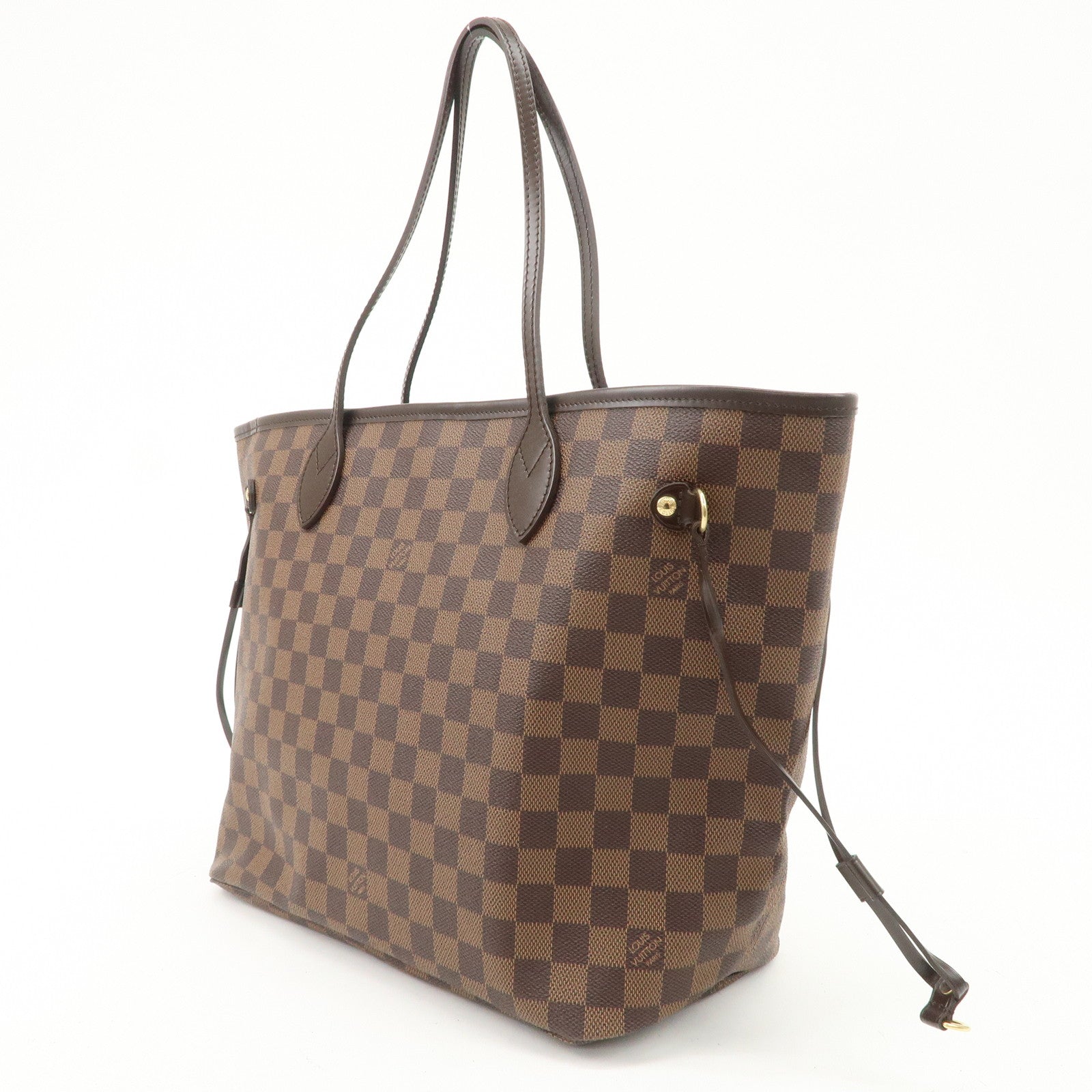 Louis Vuitton Damier Neverfull MM Tote Bag Shoulder Bag N51105 Used