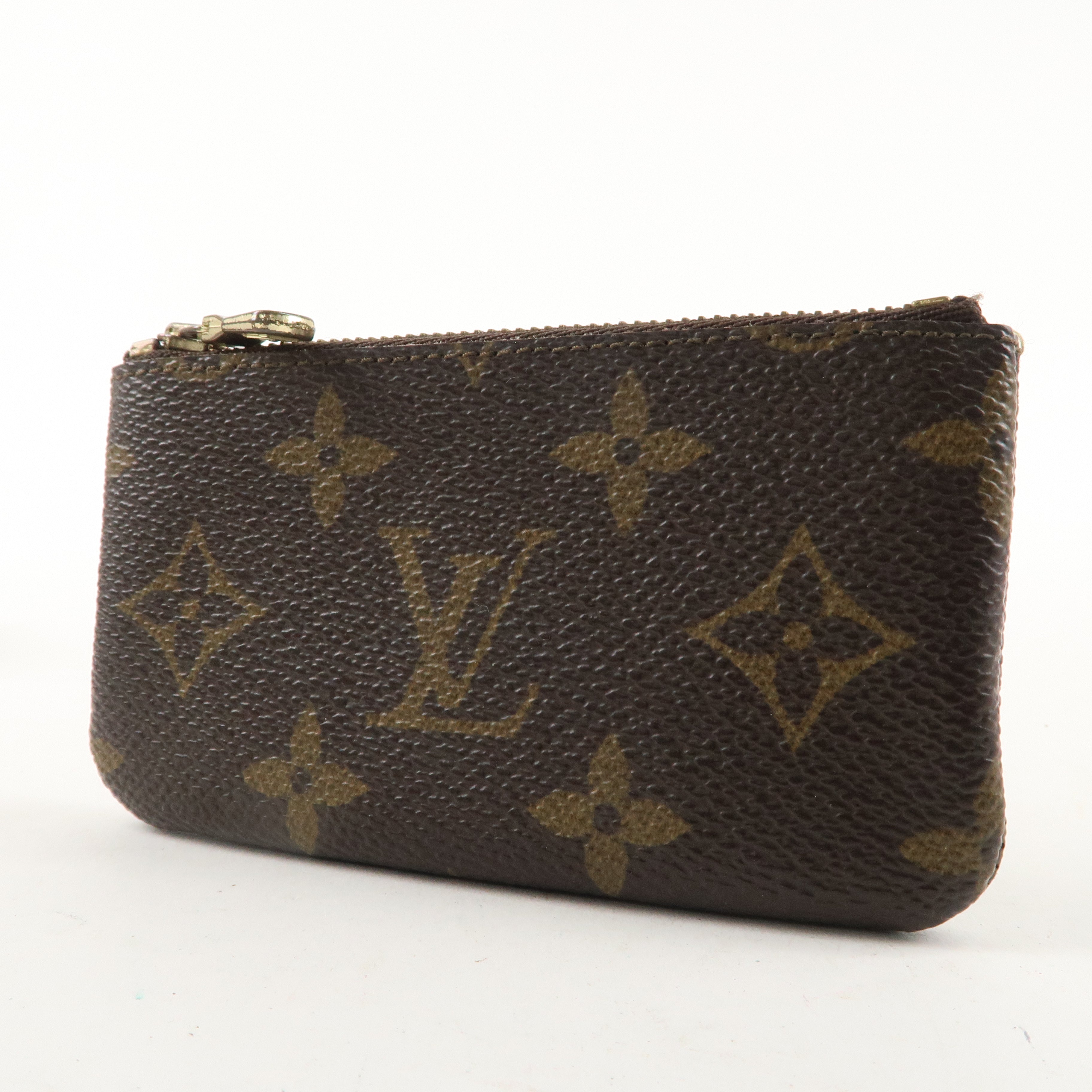 Louis Vuitton Monogram Pochette Cles Coin Case Key Case M62650