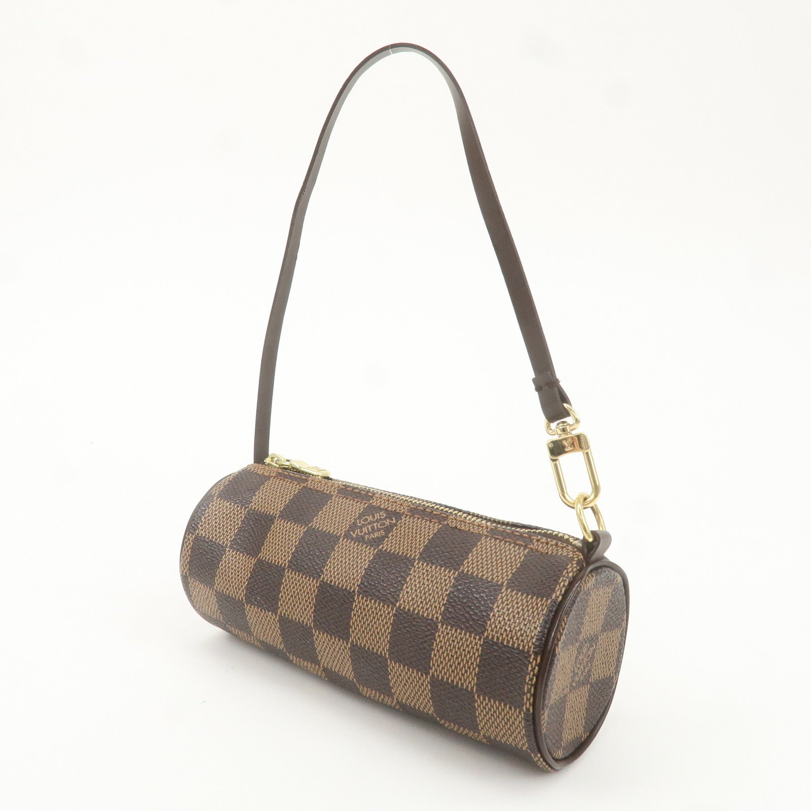 Louis Vuitton Damier Papillon Pouch For Papillon Bag Brown