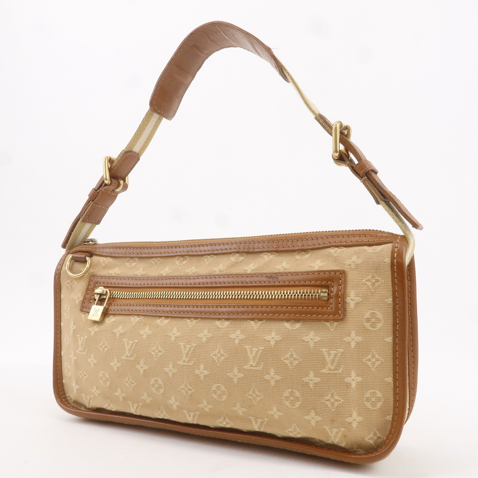 Louis Vuitton Mini Pochette Catherine Hand Bag Beige M92333