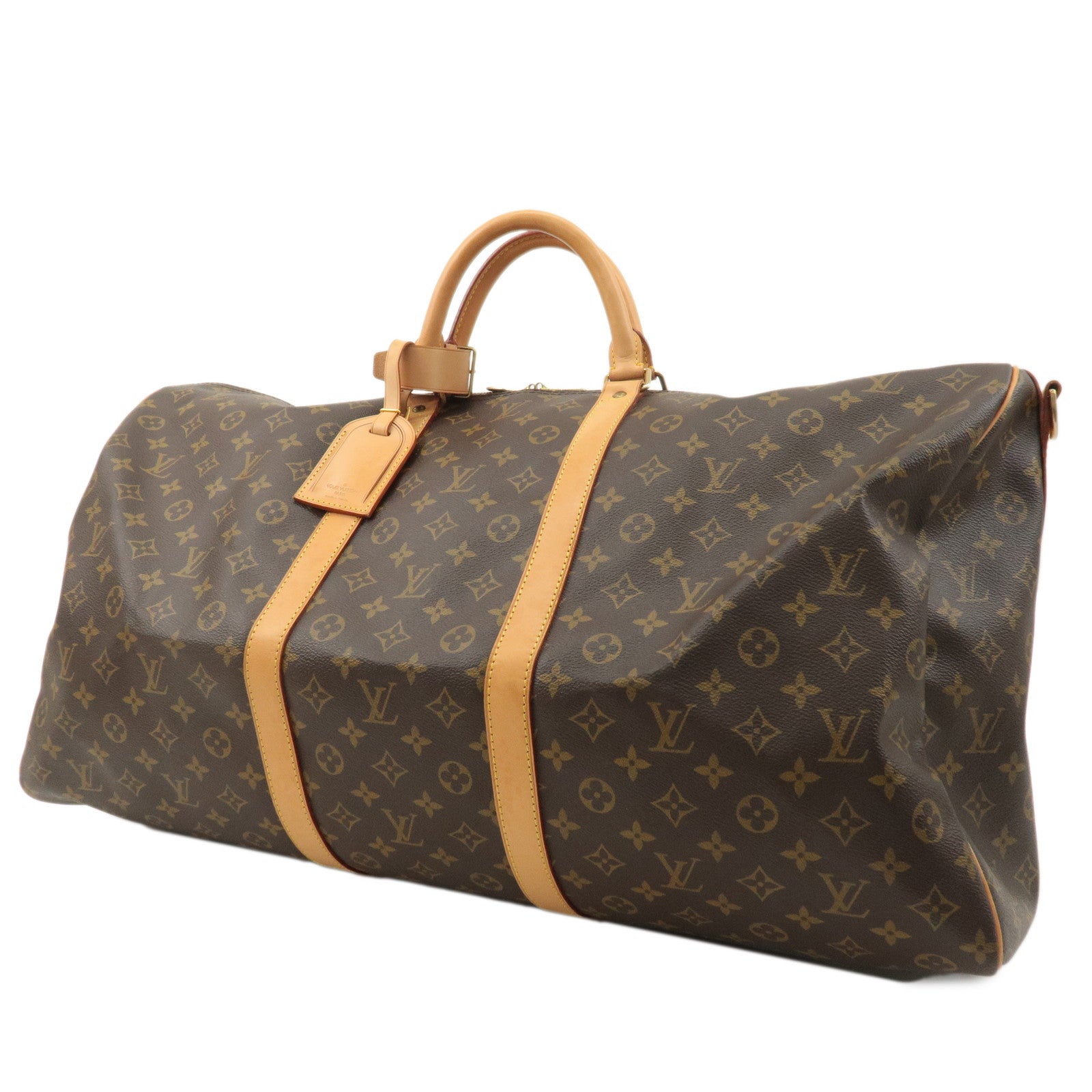 Louis Vuitton Monogram Keep All Bandouliere 60 Bag M41412