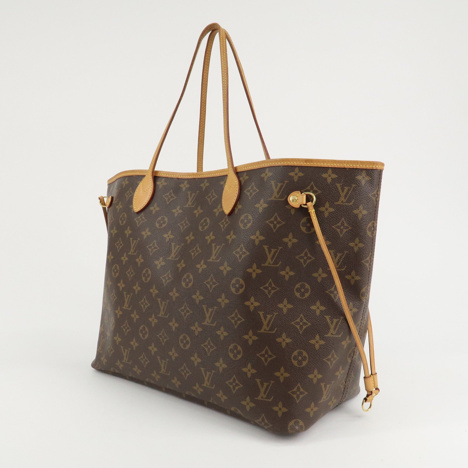 Louis Vuitton Monogram Neverfull GM Pivoine Shoulder Bag M41180 Used