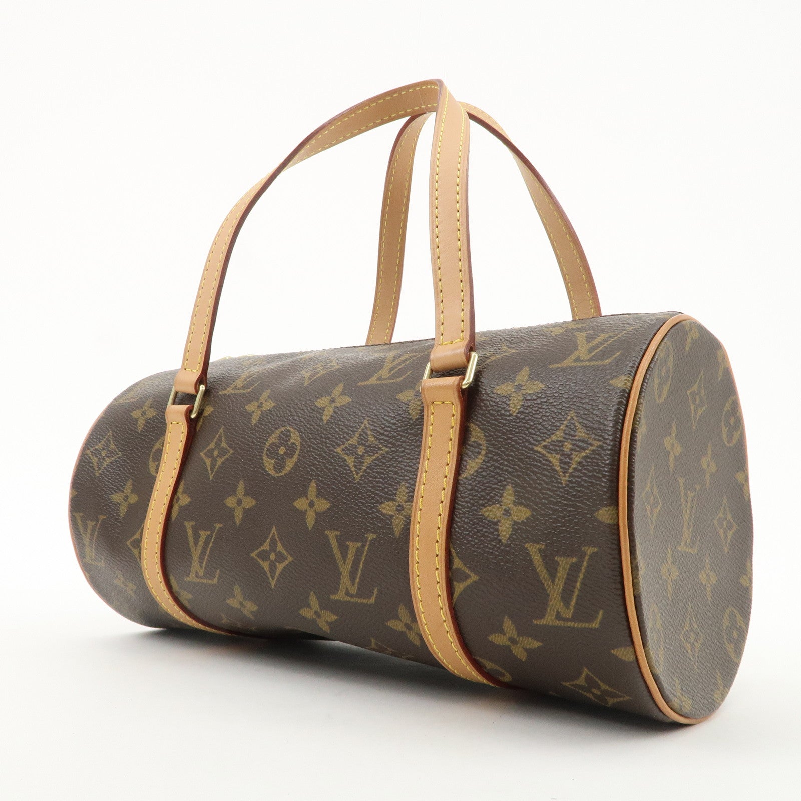 Louis Vuitton Monogram Papillon 26 Hand Bag New Style M51386 Used