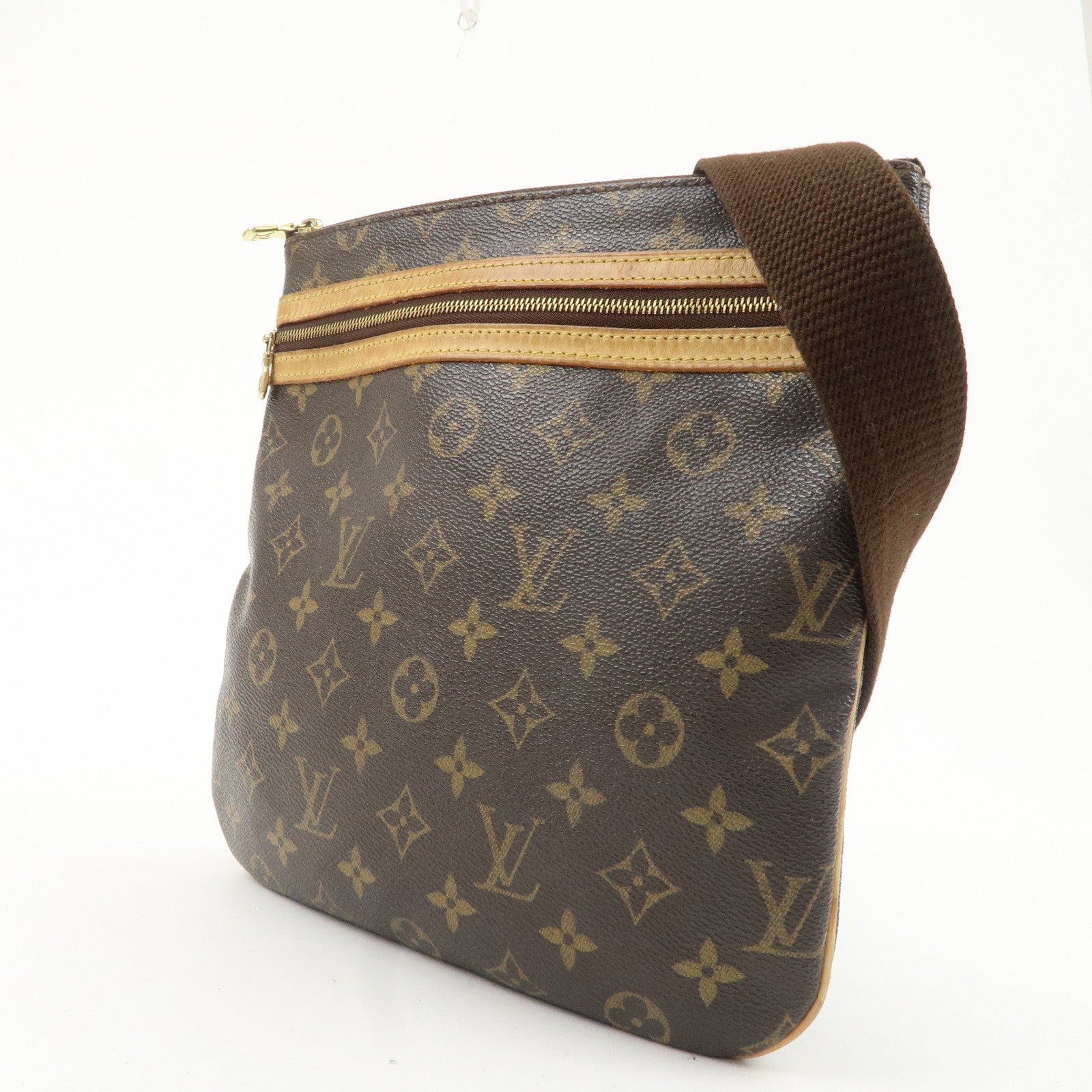 Louis Vuitton Monogram Pochette Bosphore Shoulder Bag M40044 Used