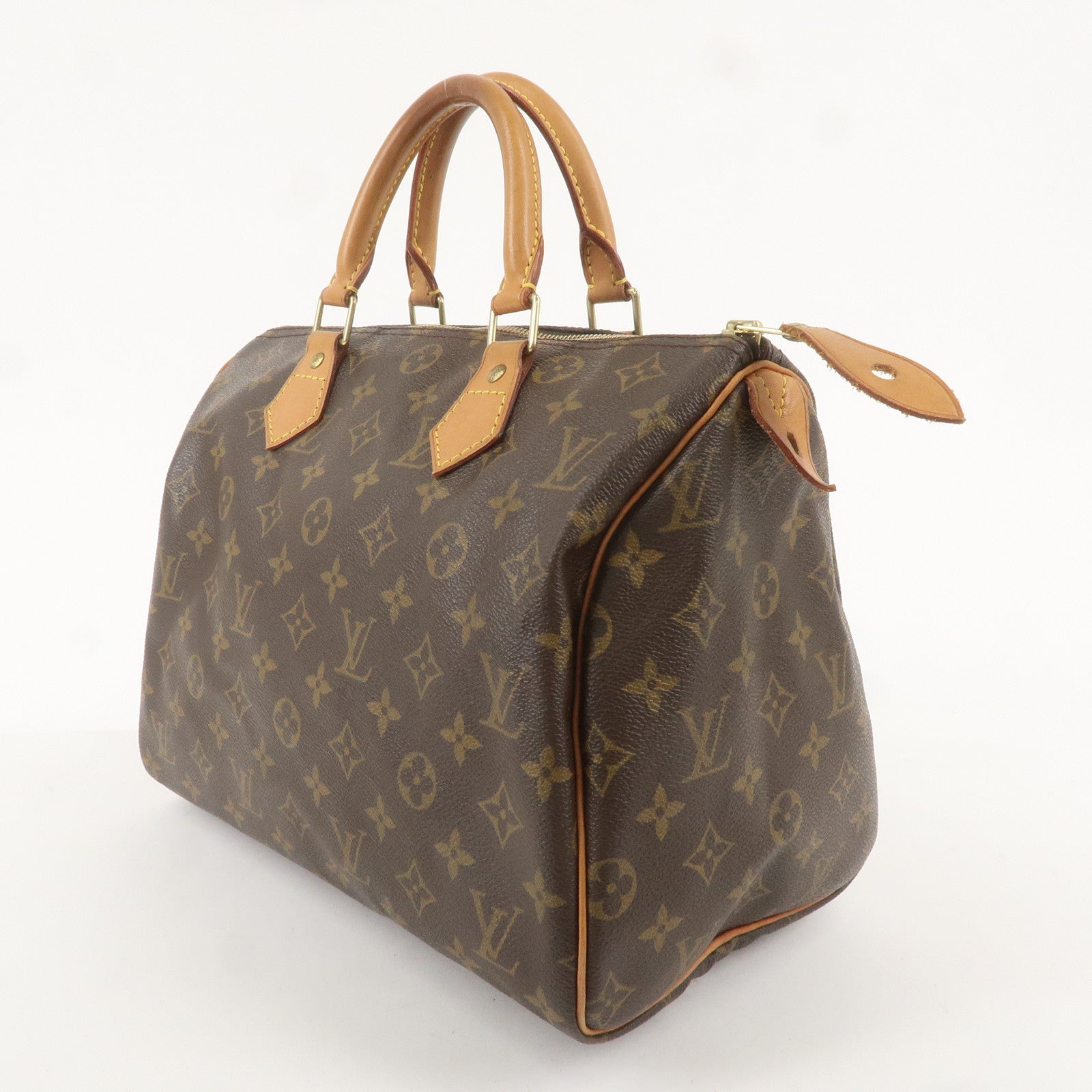 Louis Vuitton Monogram Speedy 30 Hand Bag Boston Bag M41108