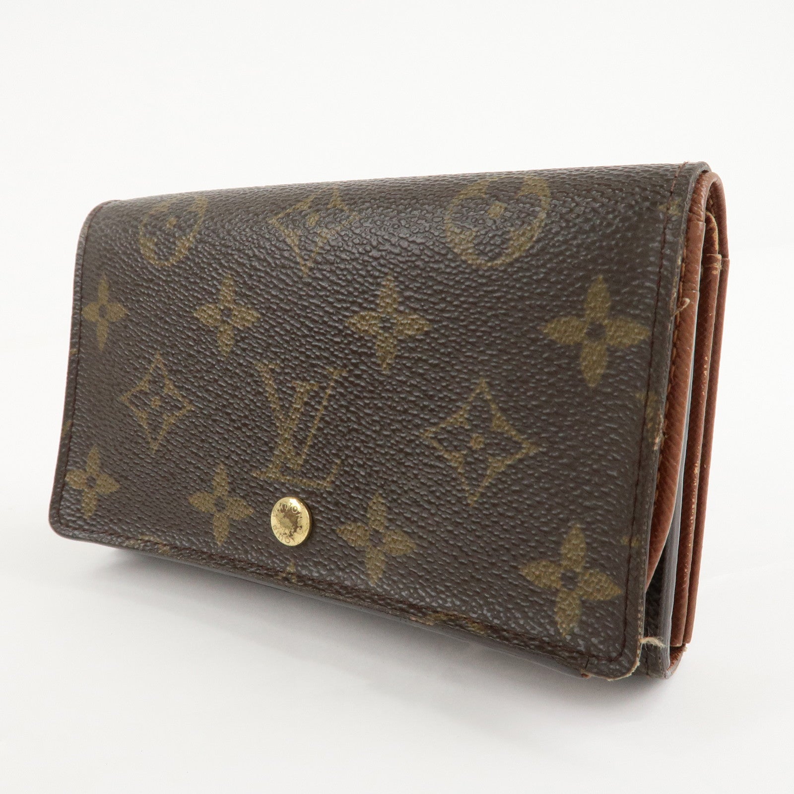 Louis Vuitton Monogram Set of 2 Wallet M61730 Used