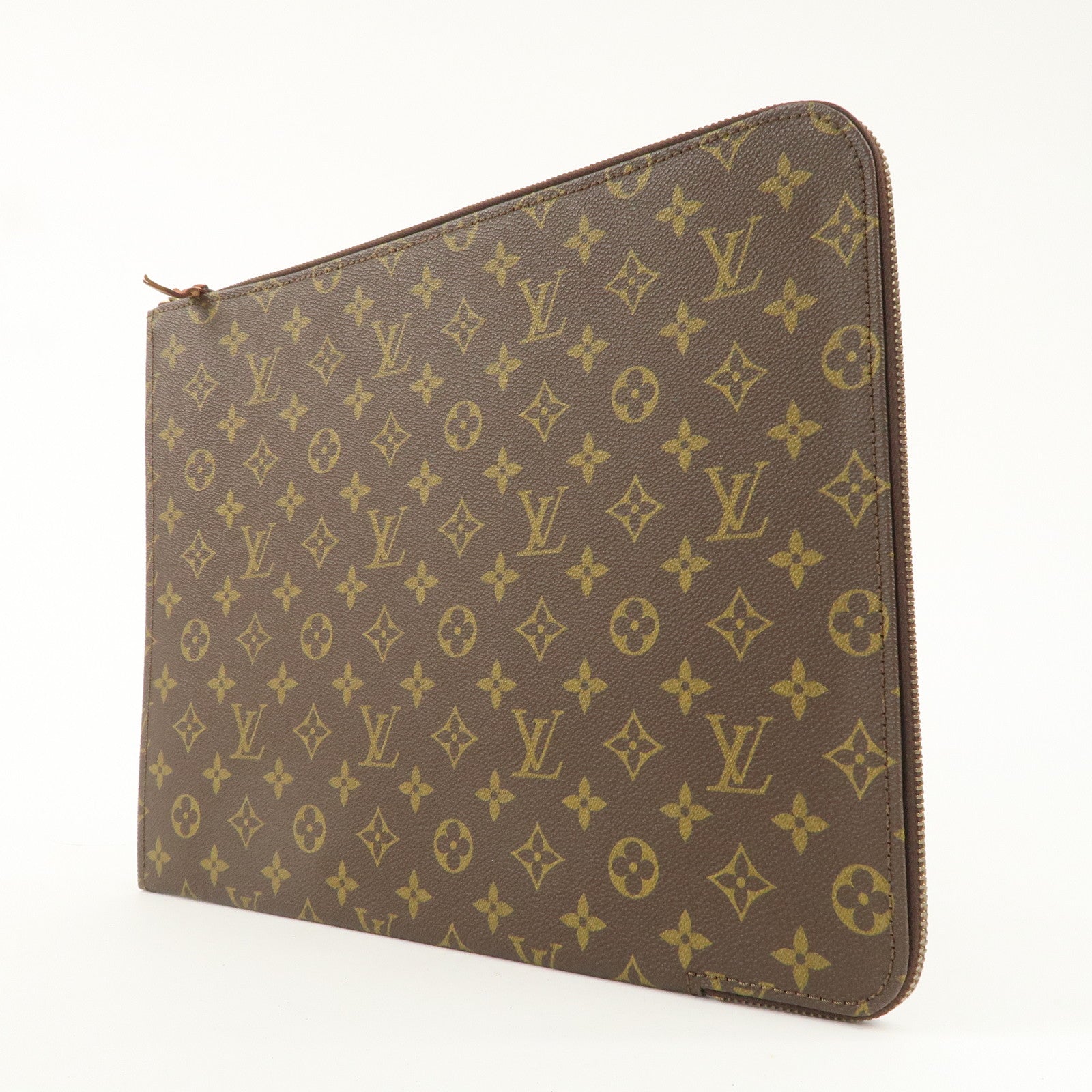 Louis Vuitton Monogram Posh Documents Clutch Bag M53456