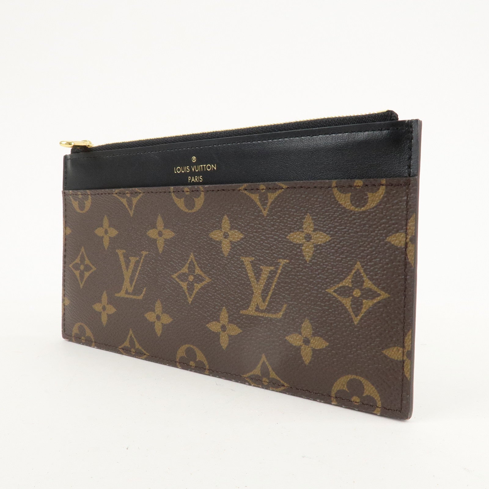 Louis Vuitton Monogram Reverse Slim Purse Card Case M80348 Used